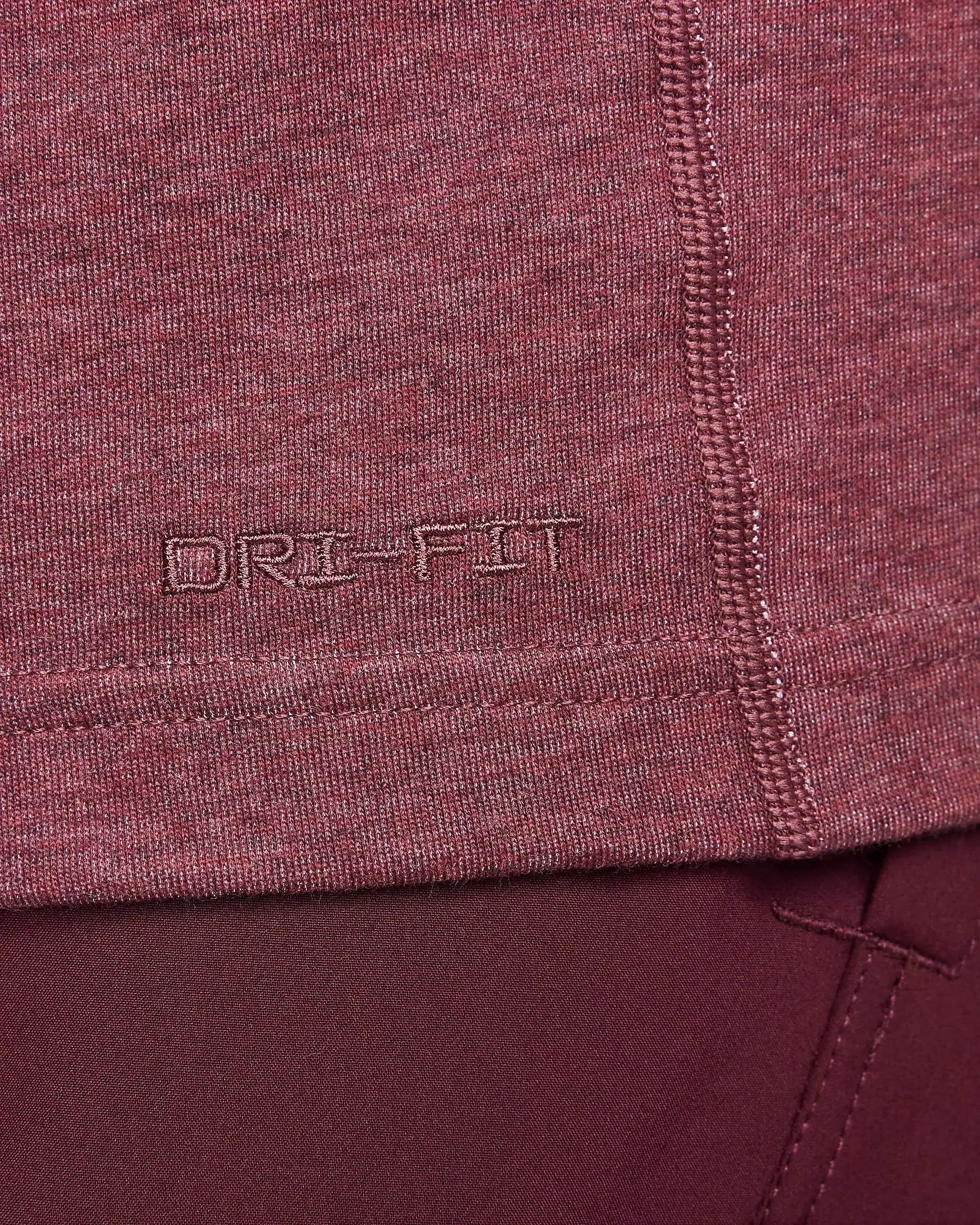 Nike Men's Dri-FIT Primary Statement Short Sleeve Versatile Top - RED