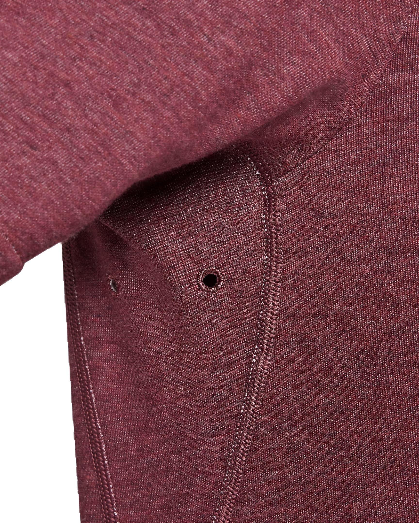 Nike Men's Dri-FIT Primary Statement Short Sleeve Versatile Top - RED Thumbnail View 6