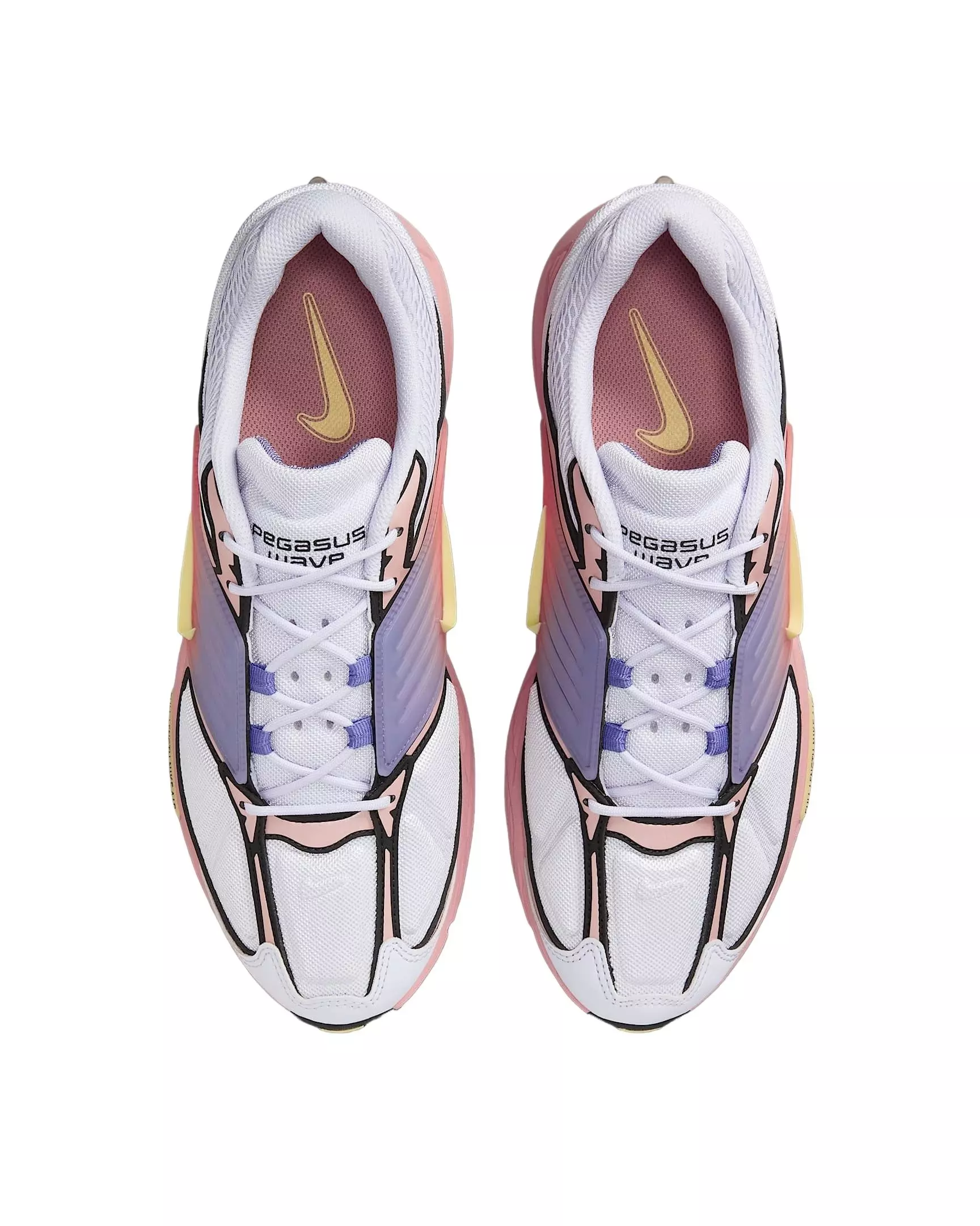 Nike Air Pegasus Wave "Amethyst Tint/Dusty Amethyst/Magic Ember/Soft Yellow" Men's Shoe - AMETHYST/DUST/EMBER/YELLOW