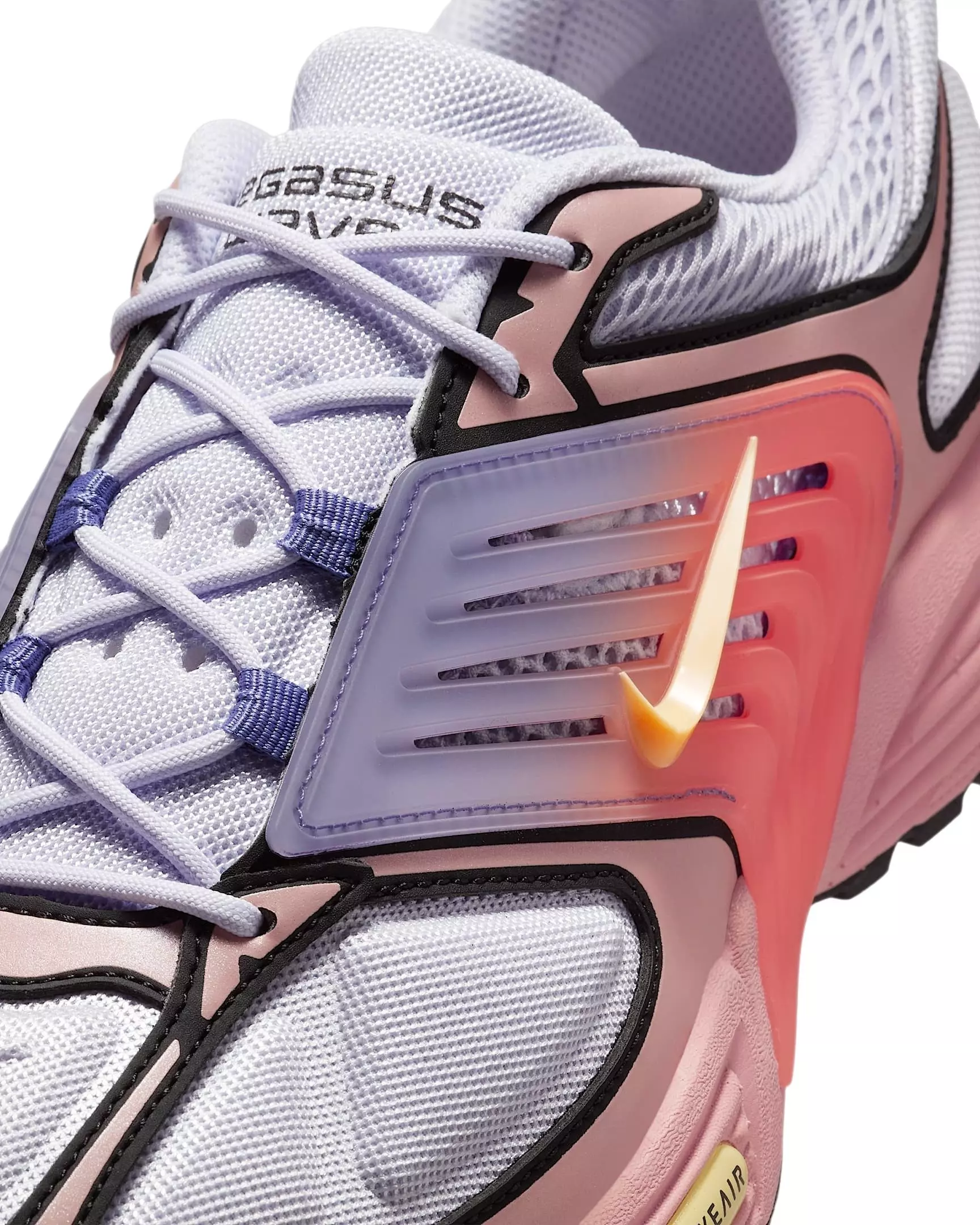 Nike Air Pegasus Wave "Amethyst Tint/Dusty Amethyst/Magic Ember/Soft Yellow" Men's Shoe - AMETHYST/DUST/EMBER/YELLOW