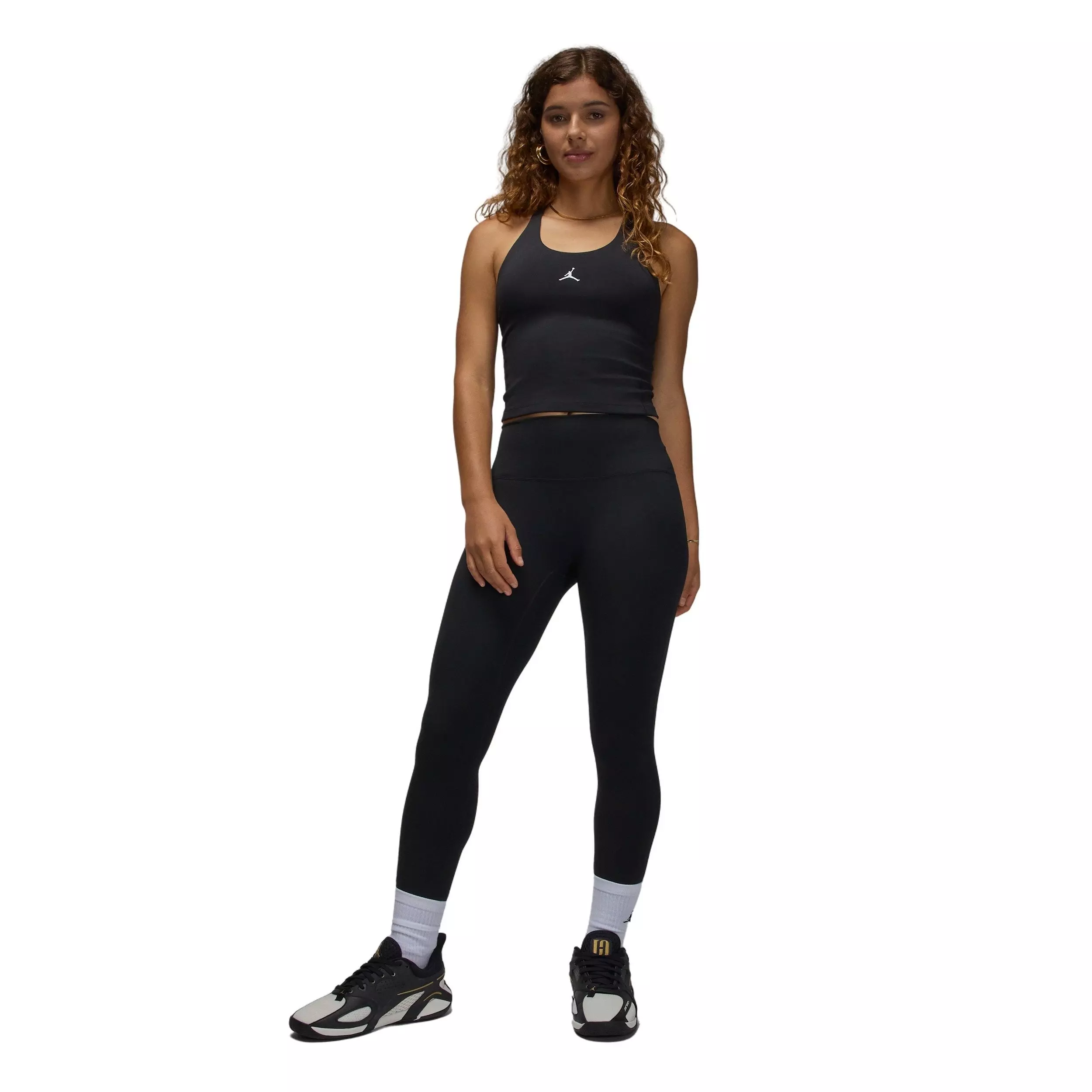 Jordan Women's Sport Dri-FIT High-Waisted Leggings -Black - BLACK