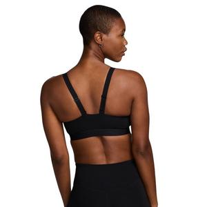 Nike Women's Indy Medium Support Padded Adjustable Sports Bra - Black - BLACK