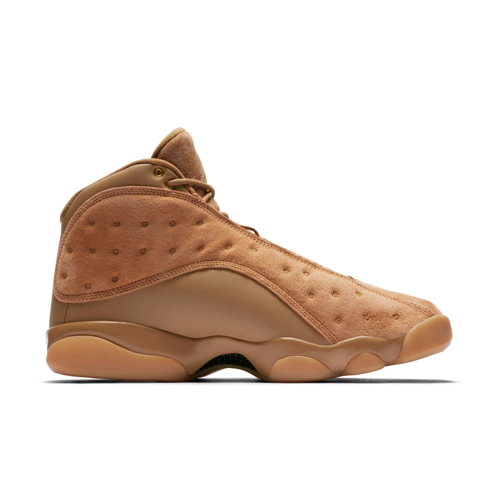 jordan retro 13 wheat men's shoe