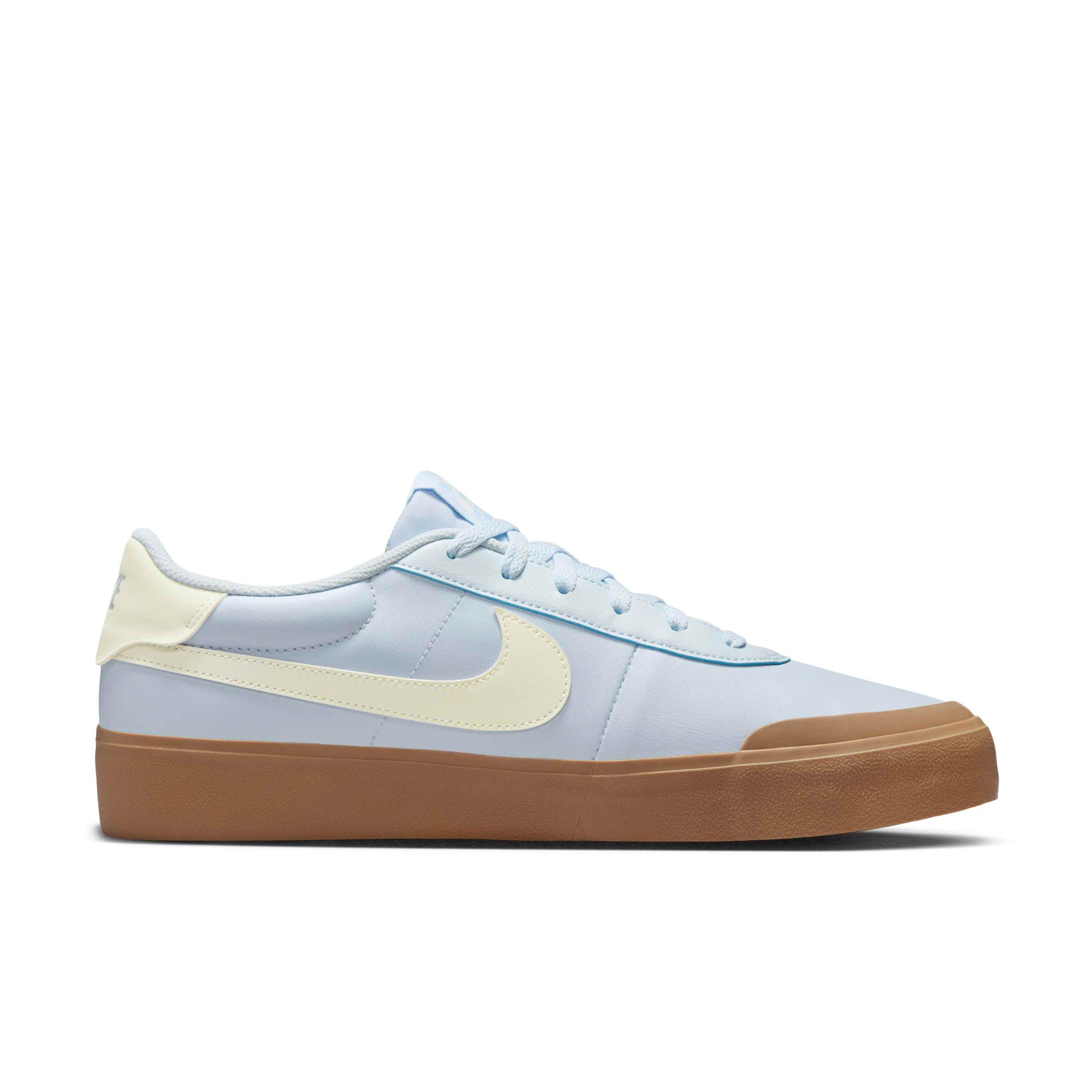 Nike Court Shot V2 "Blue Tint/Gum Light Brown/Sail" Men's Shoe - BLUE/LT BROWN/SAIL Thumbnail View 1