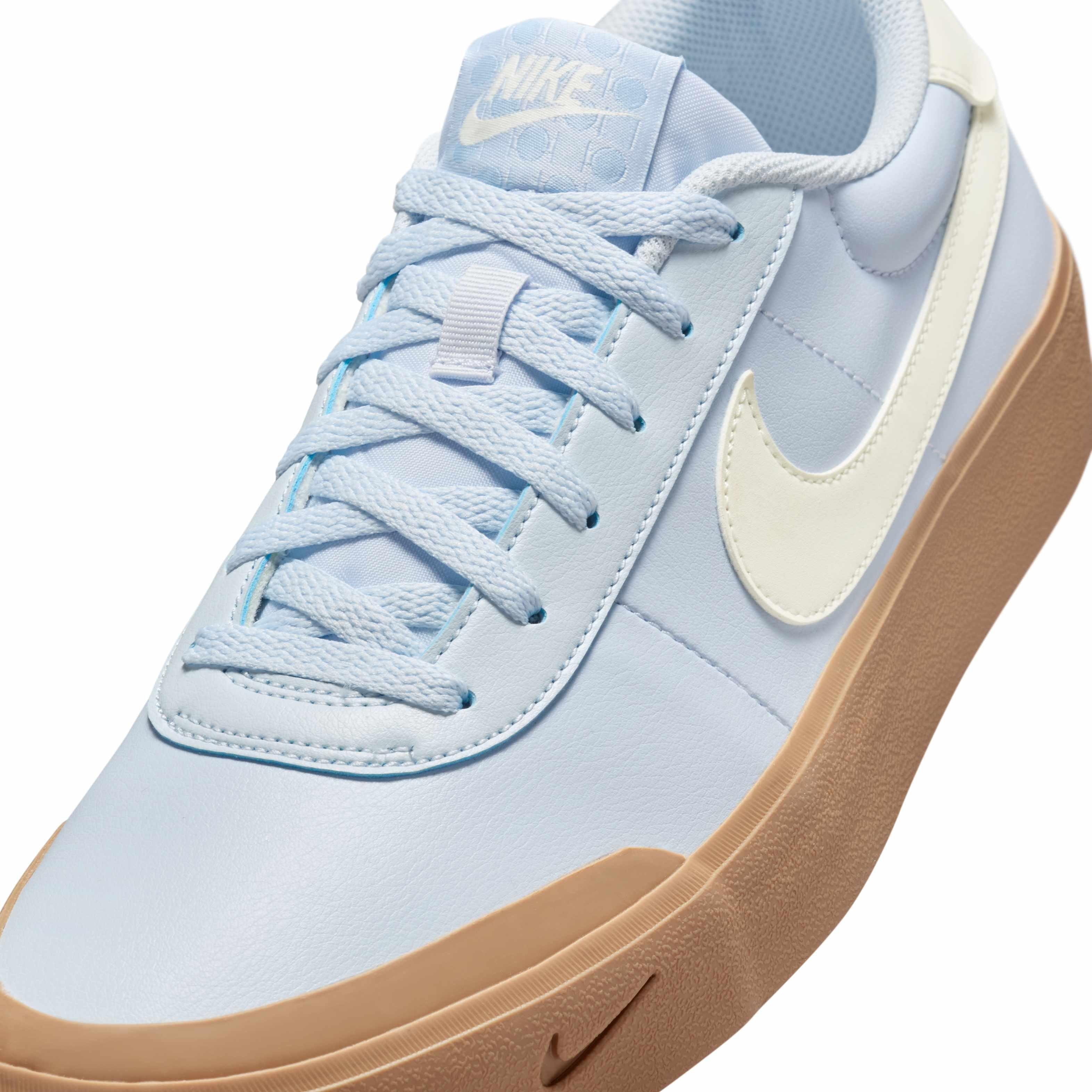 Nike Court Shot V2 "Blue Tint/Gum Light Brown/Sail" Men's Shoe - BLUE/LT BROWN/SAIL Thumbnail View 7