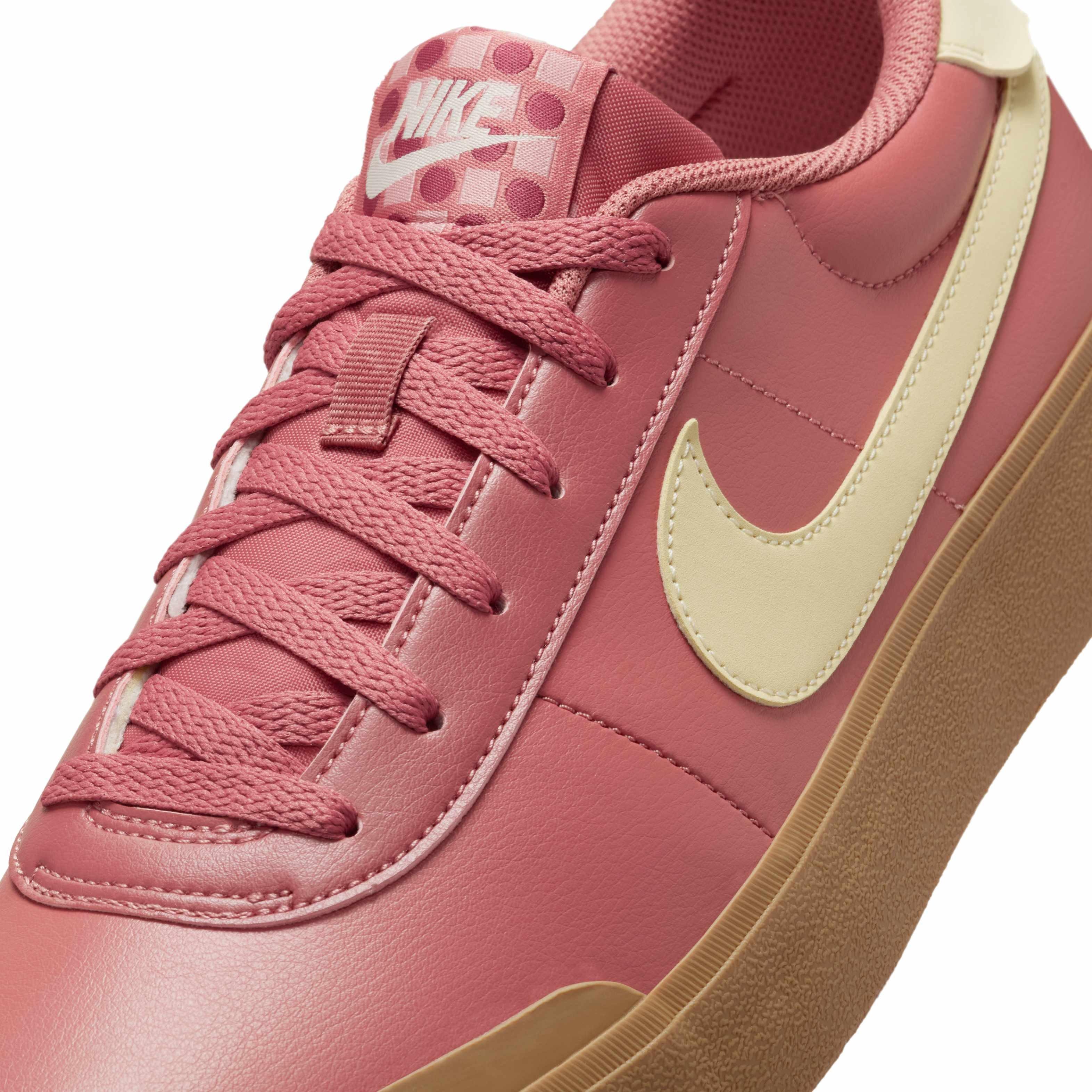 Nike Court Shot V2 "Canyon Pink/Gum Light Brown/Muslin" Men's Shoe - PINK/LT BROWN/MUSLIN Thumbnail View 7