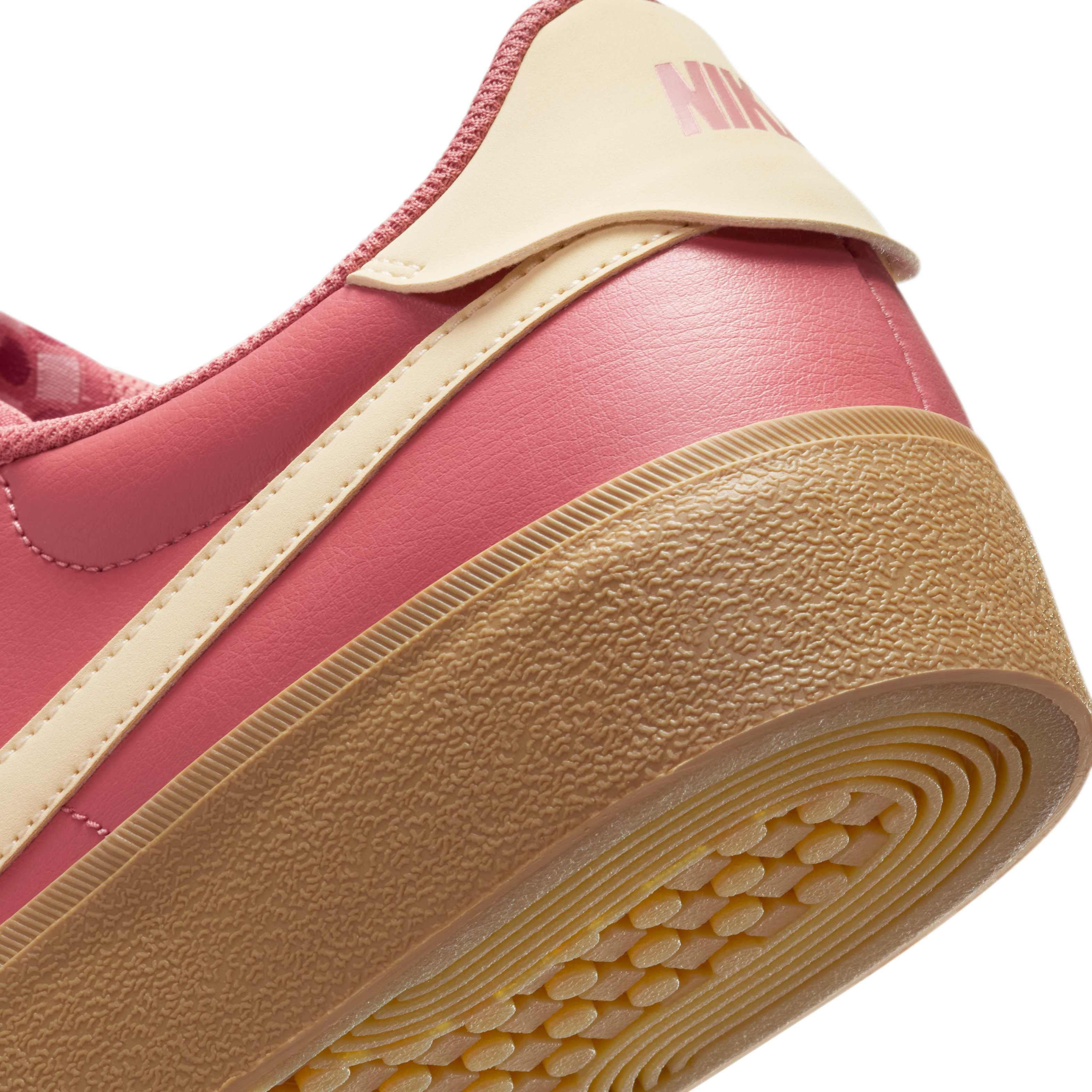 Nike Court Shot V2 "Canyon Pink/Gum Light Brown/Muslin" Men's Shoe - PINK/LT BROWN/MUSLIN Thumbnail View 8