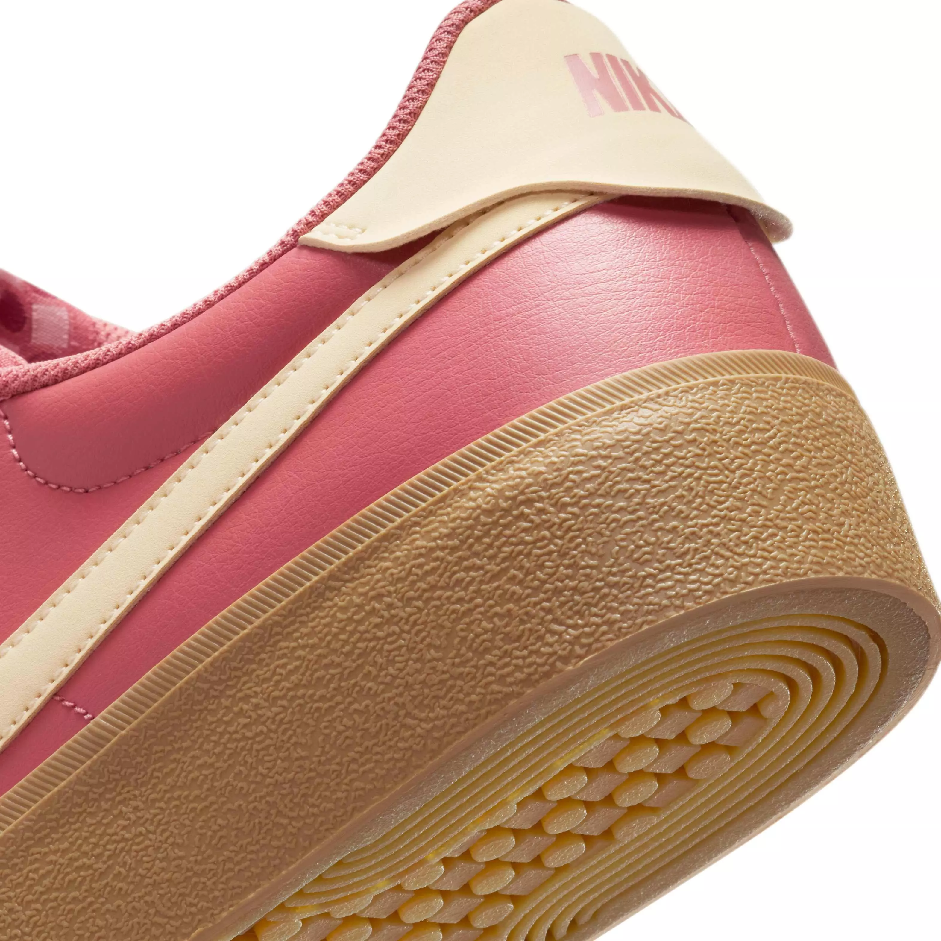 Nike Court Shot V2 "Canyon Pink/Gum Light Brown/Muslin" Men's Shoe - PINK/LT BROWN/MUSLIN