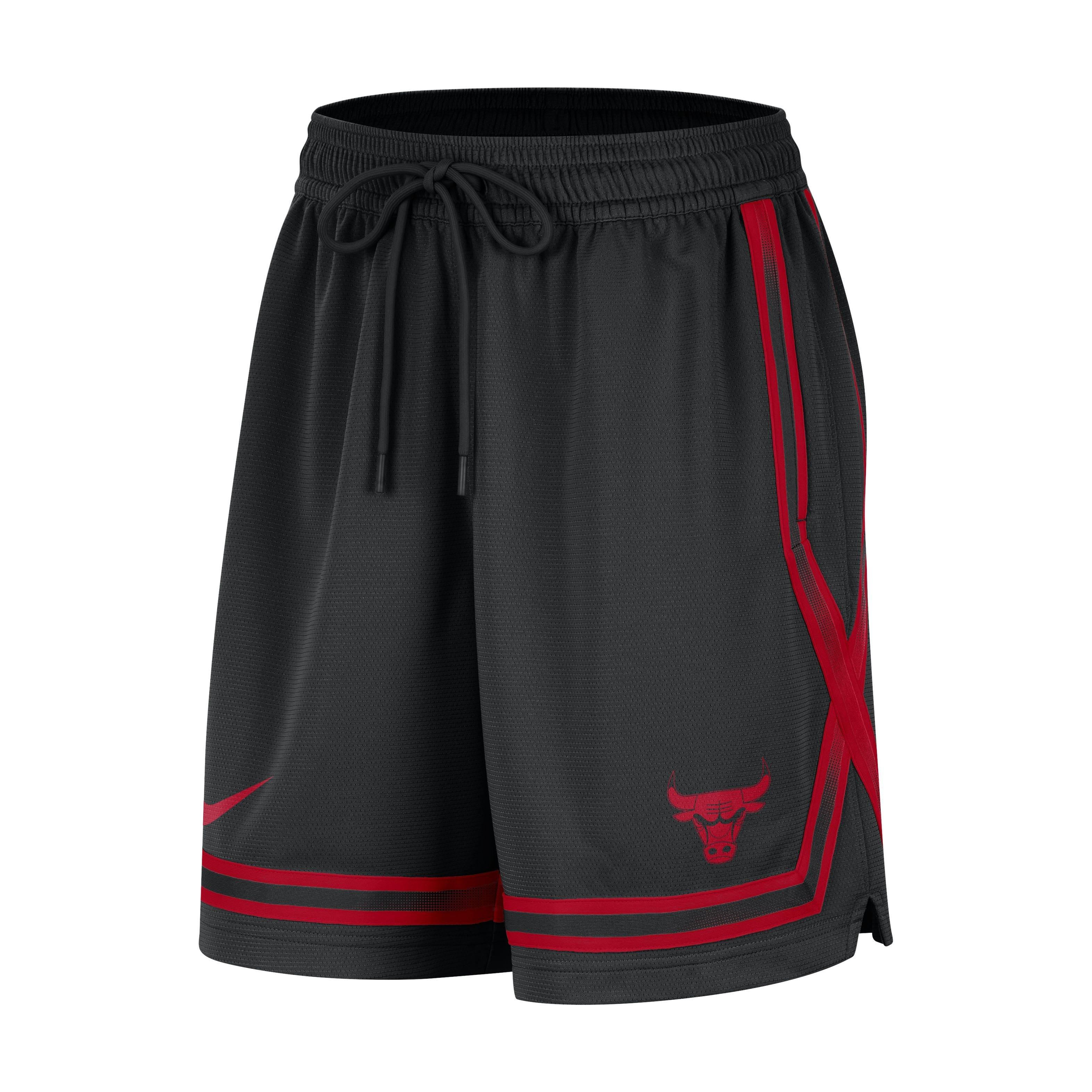 Nike Women's Chicago Bulls Fly Crossover Dri-FIT NBA Shorts - Black - BLACK Thumbnail View 1