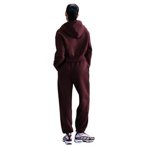 Nike Women's Sportswear Phoenix Fleece High-Waisted Oversized Sweatpants - Maroon - MAROON