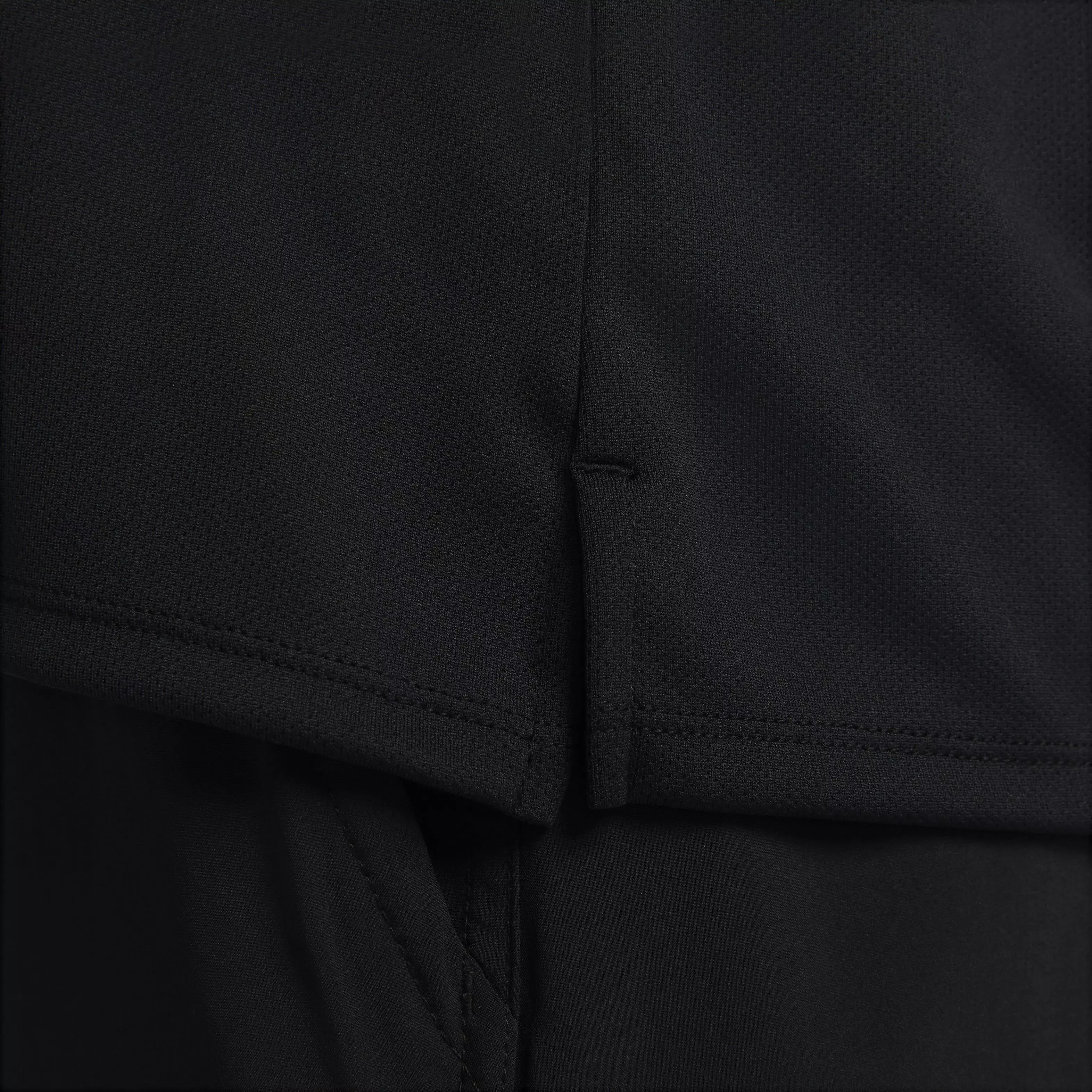 Nike Men's Dri-FIT UV Long Sleeve Miler Running Top - BLACK