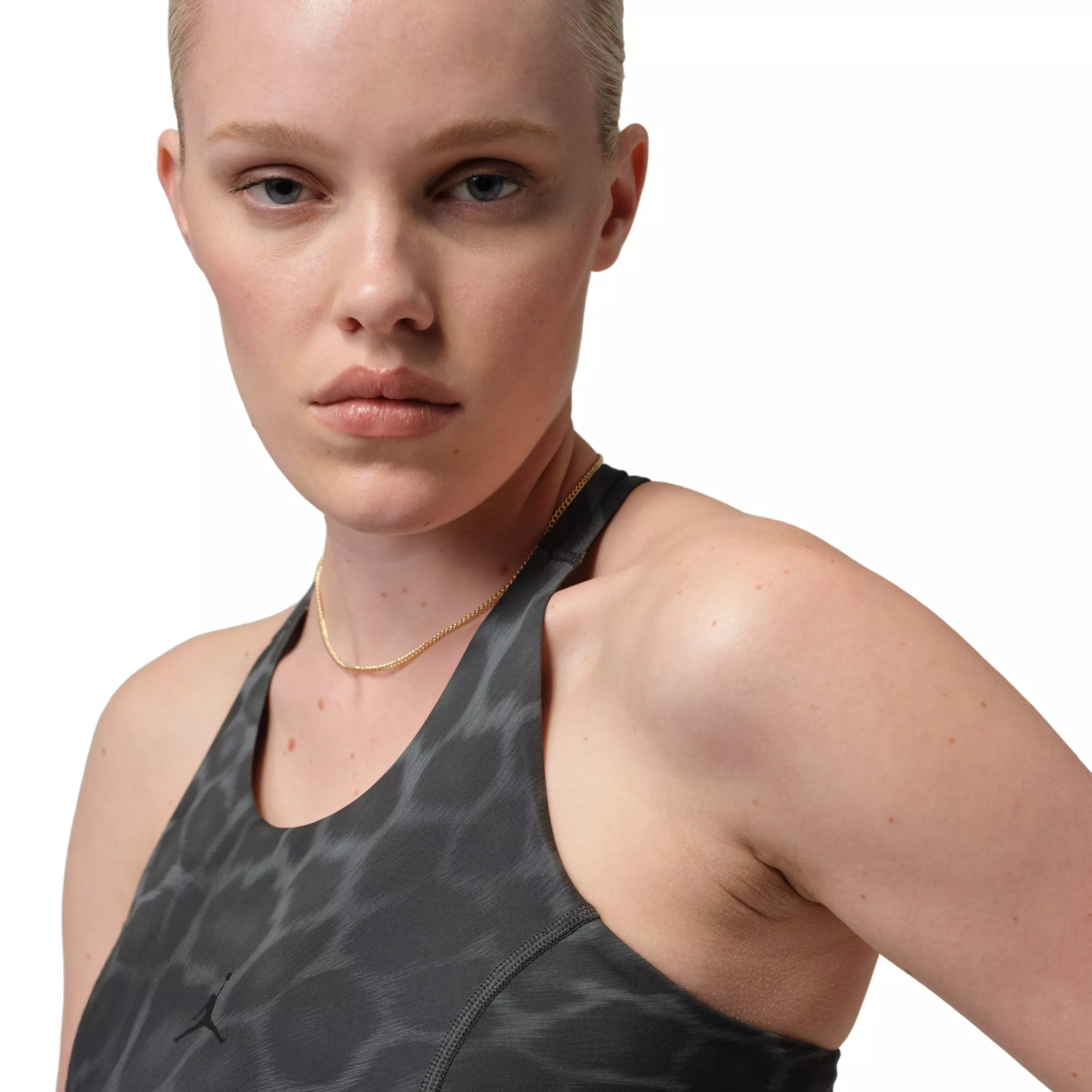 Jordan Women's Sport Dri-FIT Printed Tank Top -Black - BLACK