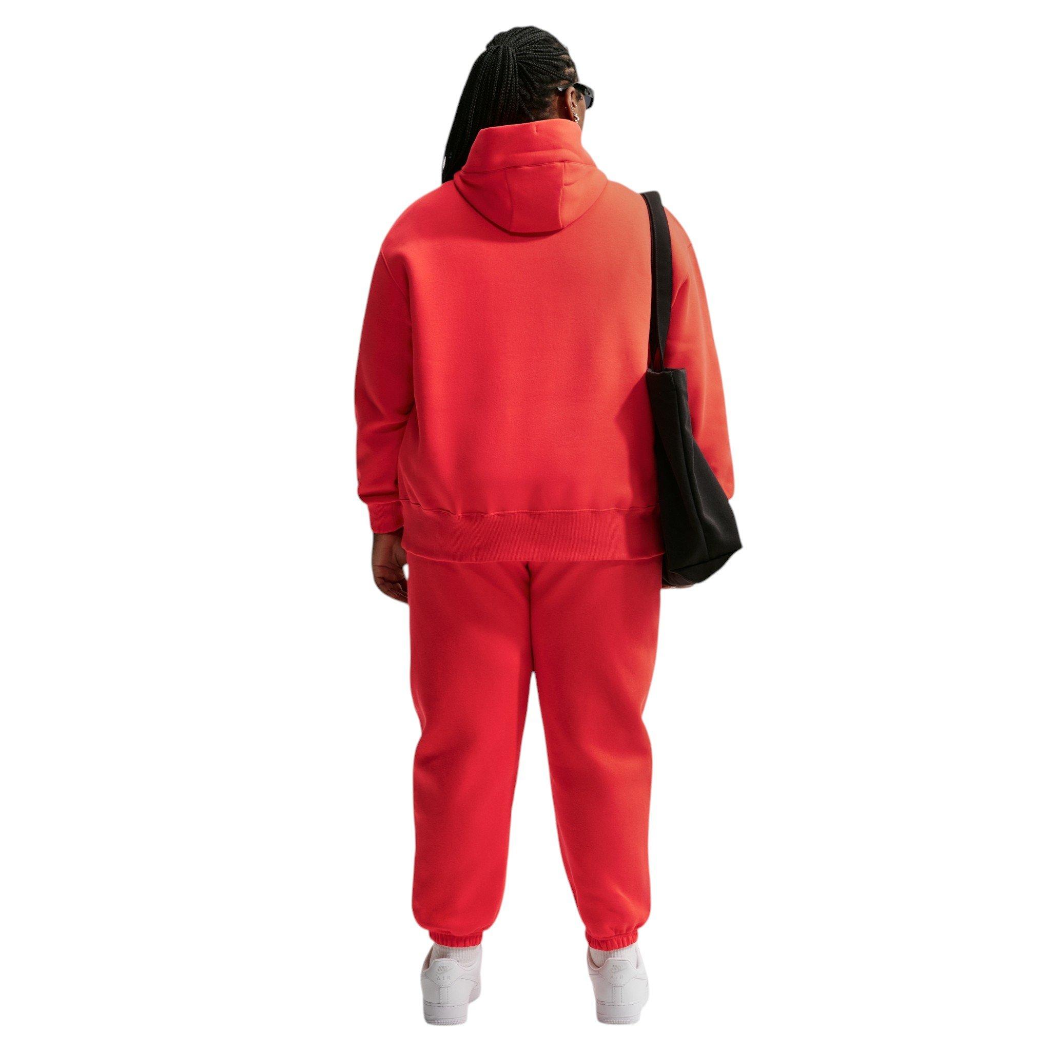 Nike Women's Sportswear Phoenix Fleece High-Waisted Oversized Sweatpants - Light Red - LIGHT RED