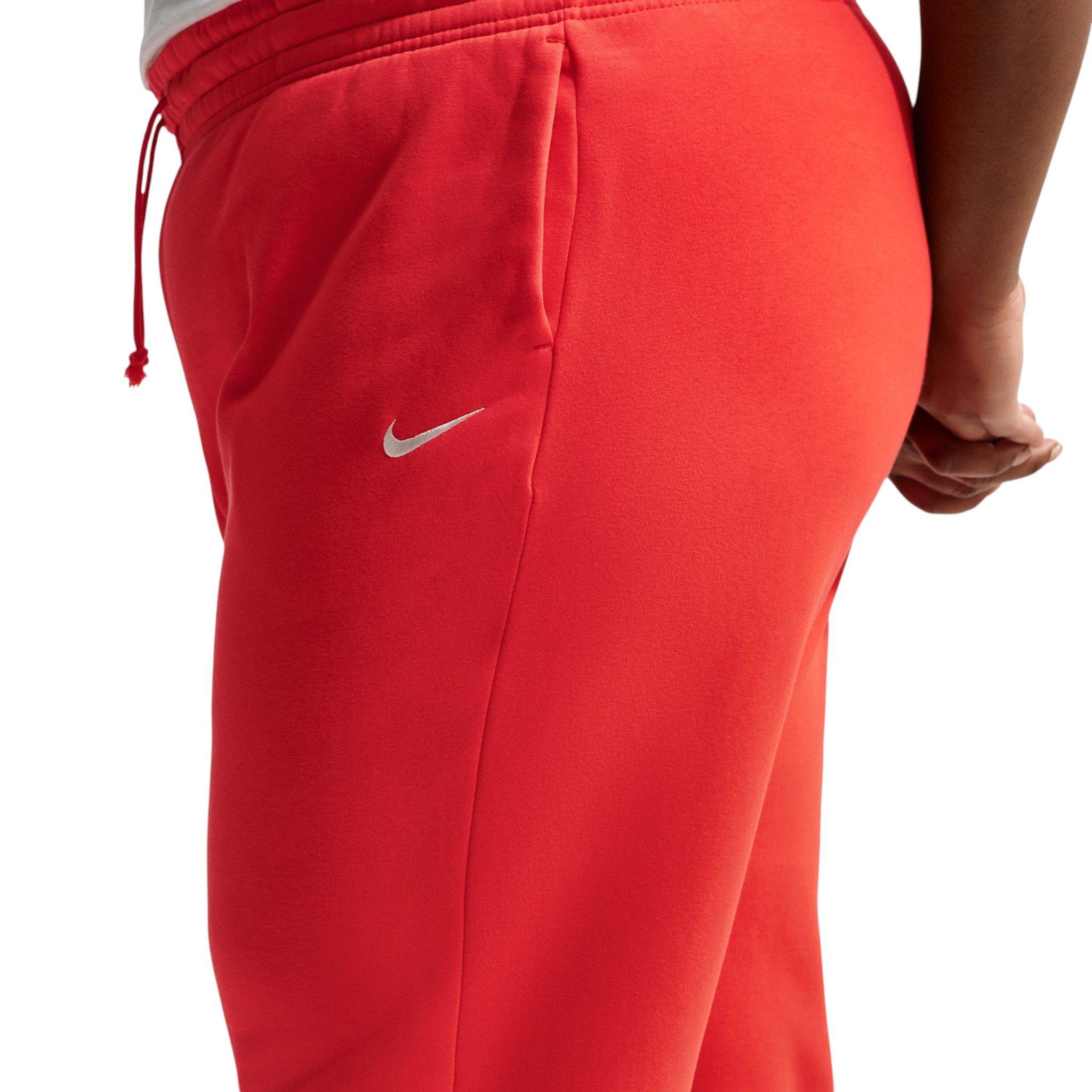 Nike Women's Sportswear Phoenix Fleece High-Waisted Oversized Sweatpants - Light Red - LIGHT RED