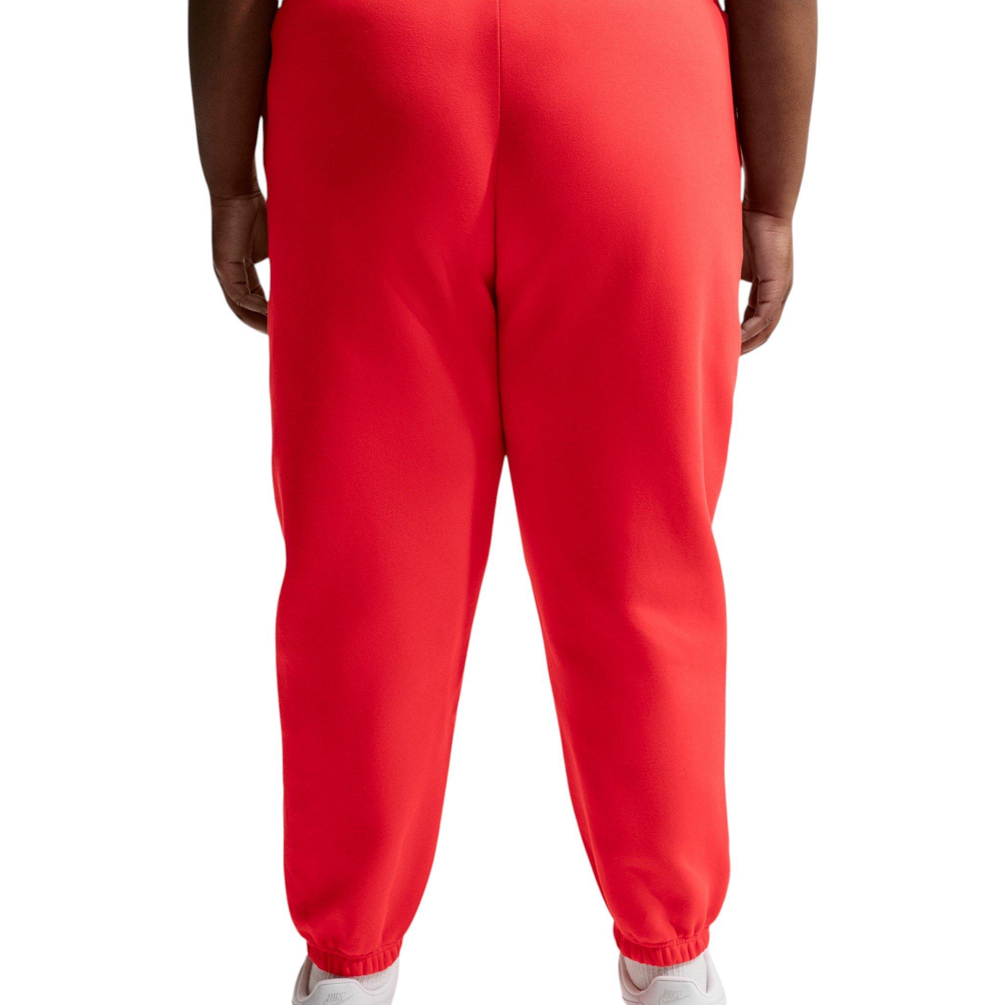Nike Women's Sportswear Phoenix Fleece High-Waisted Oversized Sweatpants - Light Red - LIGHT RED