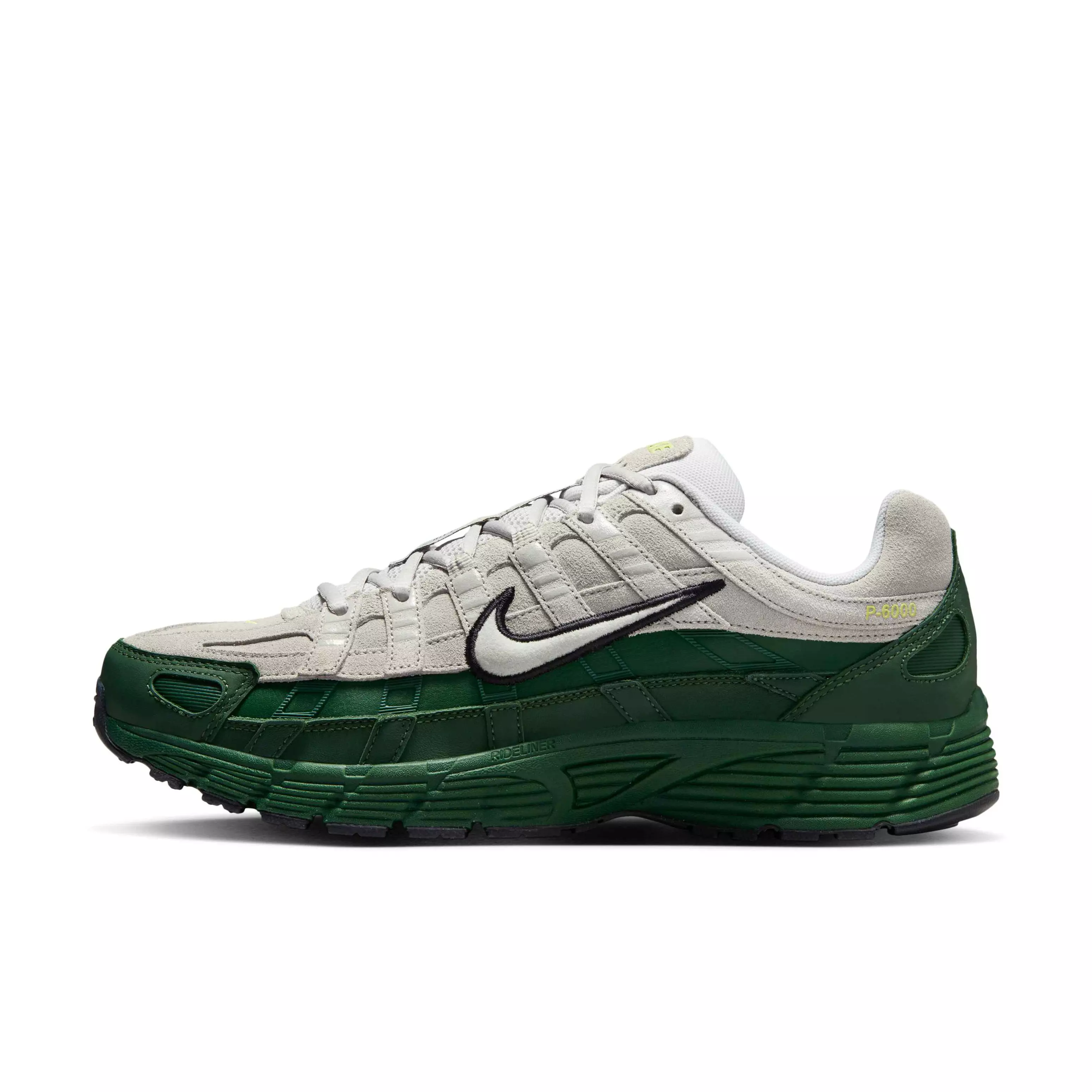 Nike P-6000 Premium "Vast Grey/Fir/Limelight/Vast Grey" Men's Shoe - GREY/FIR/LIMELIGHT/GREY