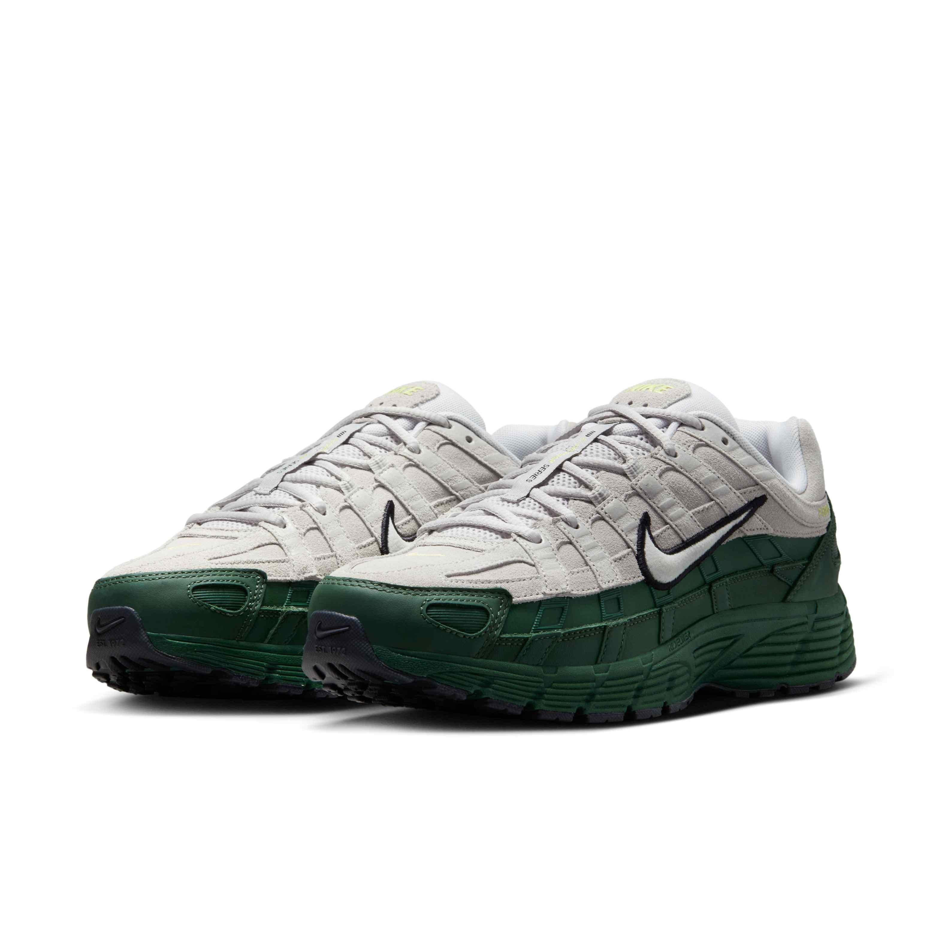 Nike P-6000 Premium "Vast Grey/Fir/Limelight/Vast Grey" Men's Shoe - GREY/FIR/LIMELIGHT/GREY Thumbnail View 3