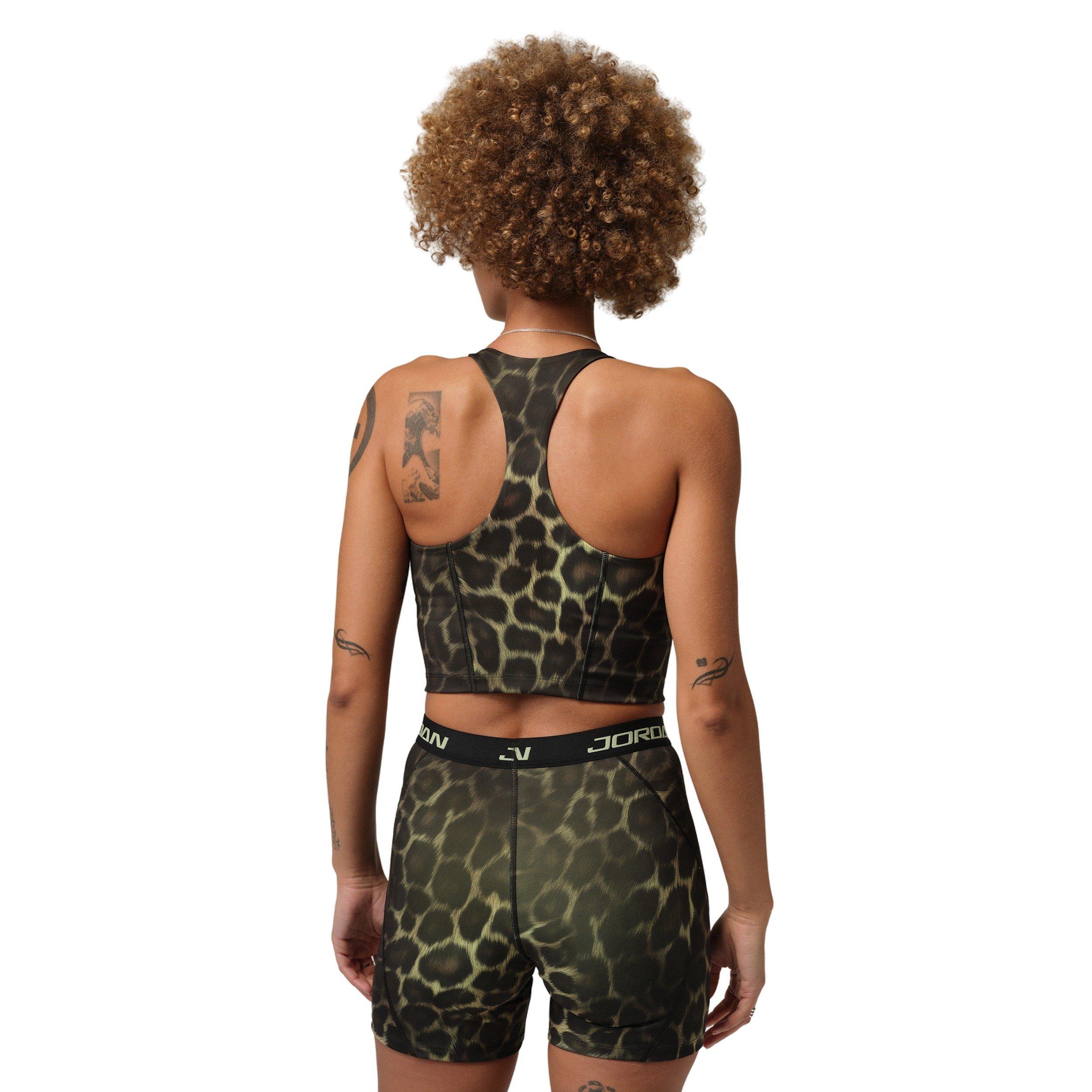 Jordan Women's Sport Dri-FIT Printed Tank Top - Green - GREEN Thumbnail View 2