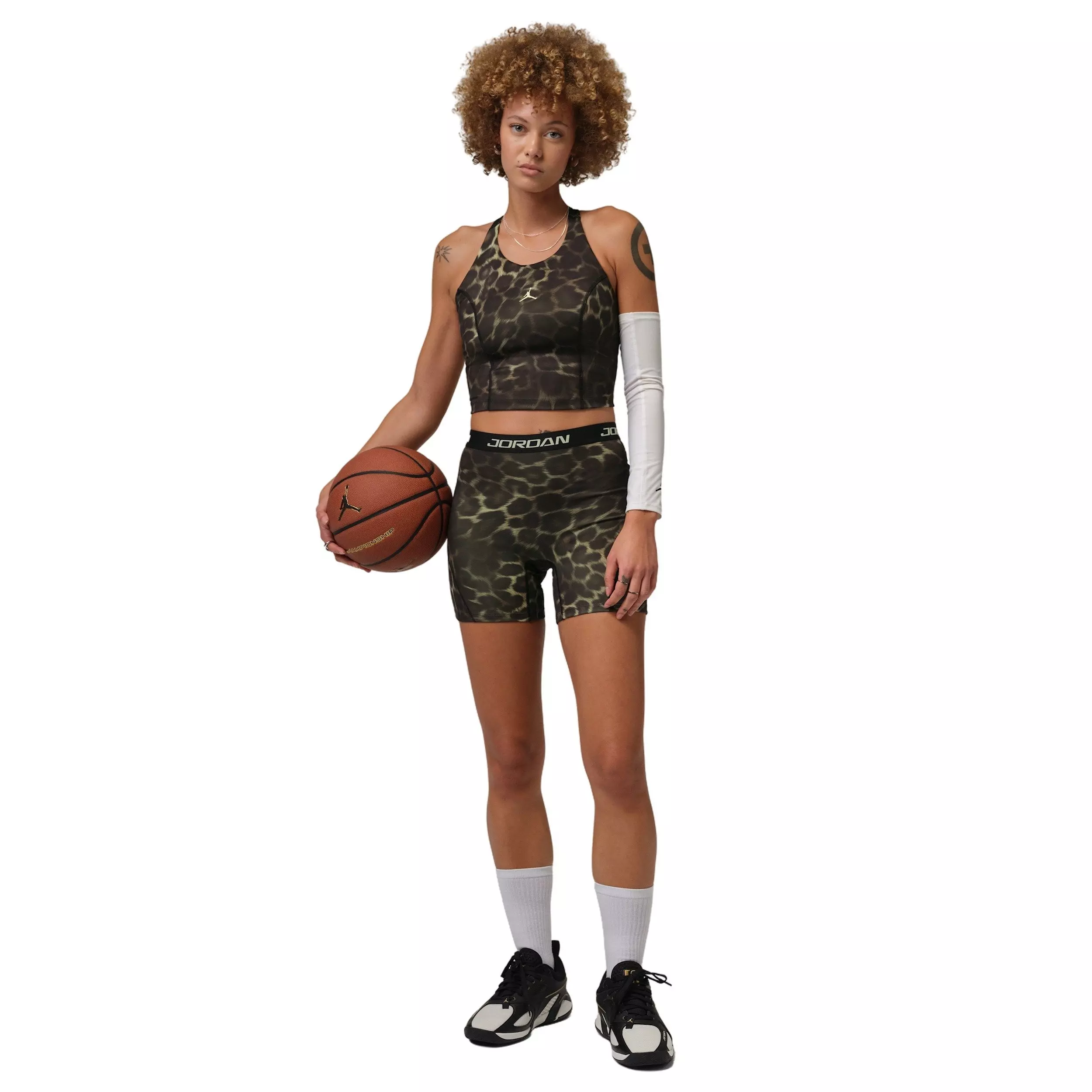 Jordan Women's Sport Dri-FIT Printed Tank Top - Green - GREEN