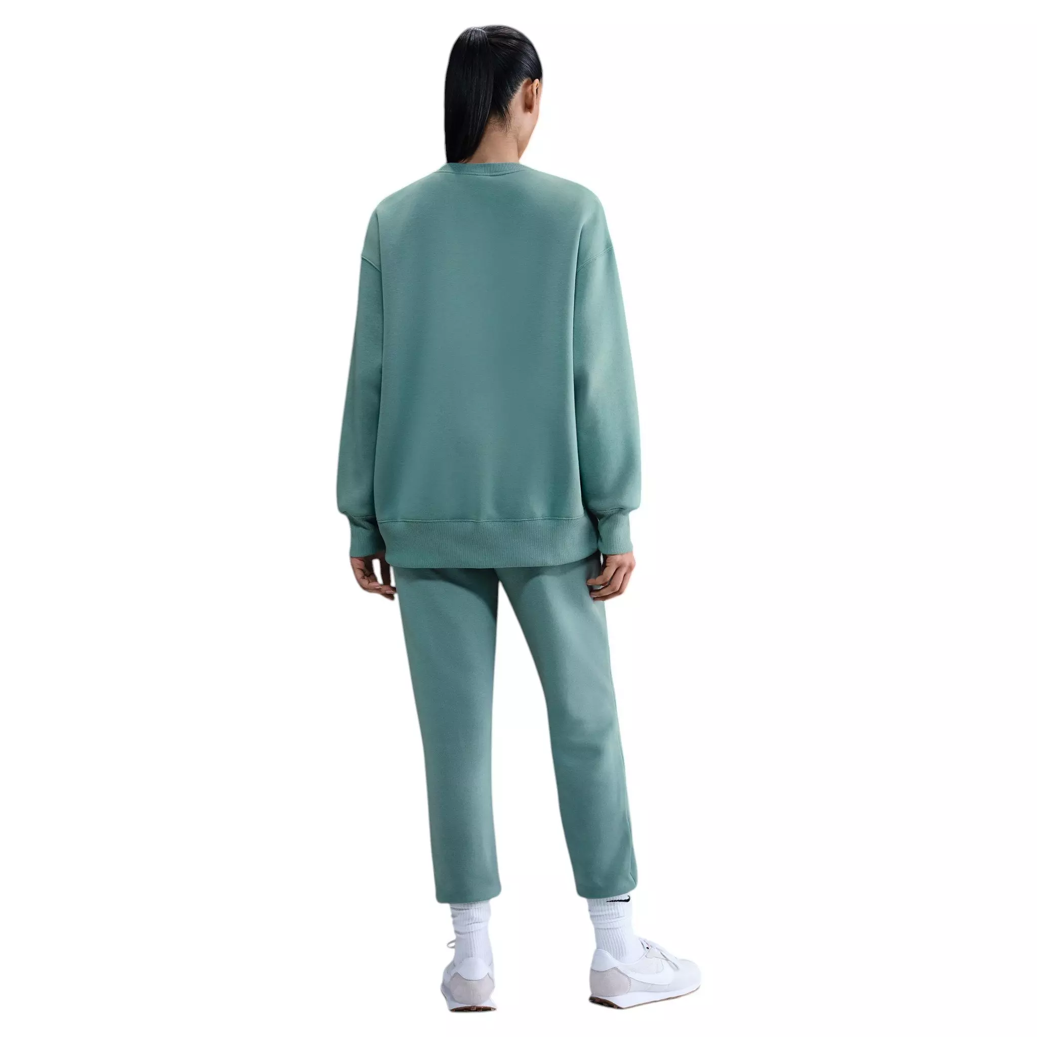 Nike Women's Sportswear Phoenix Fleece Mid-Rise Sweatpants - Sage Green - SAGE GREEN