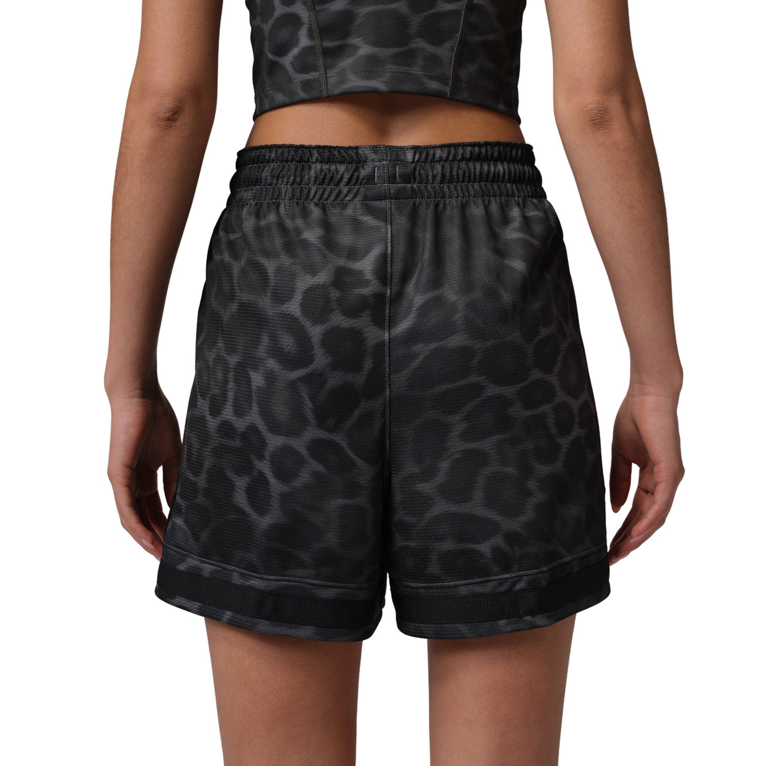 Jordan Women's Sport Diamond 4" AOP Shorts -Black - BLACK Thumbnail View 2