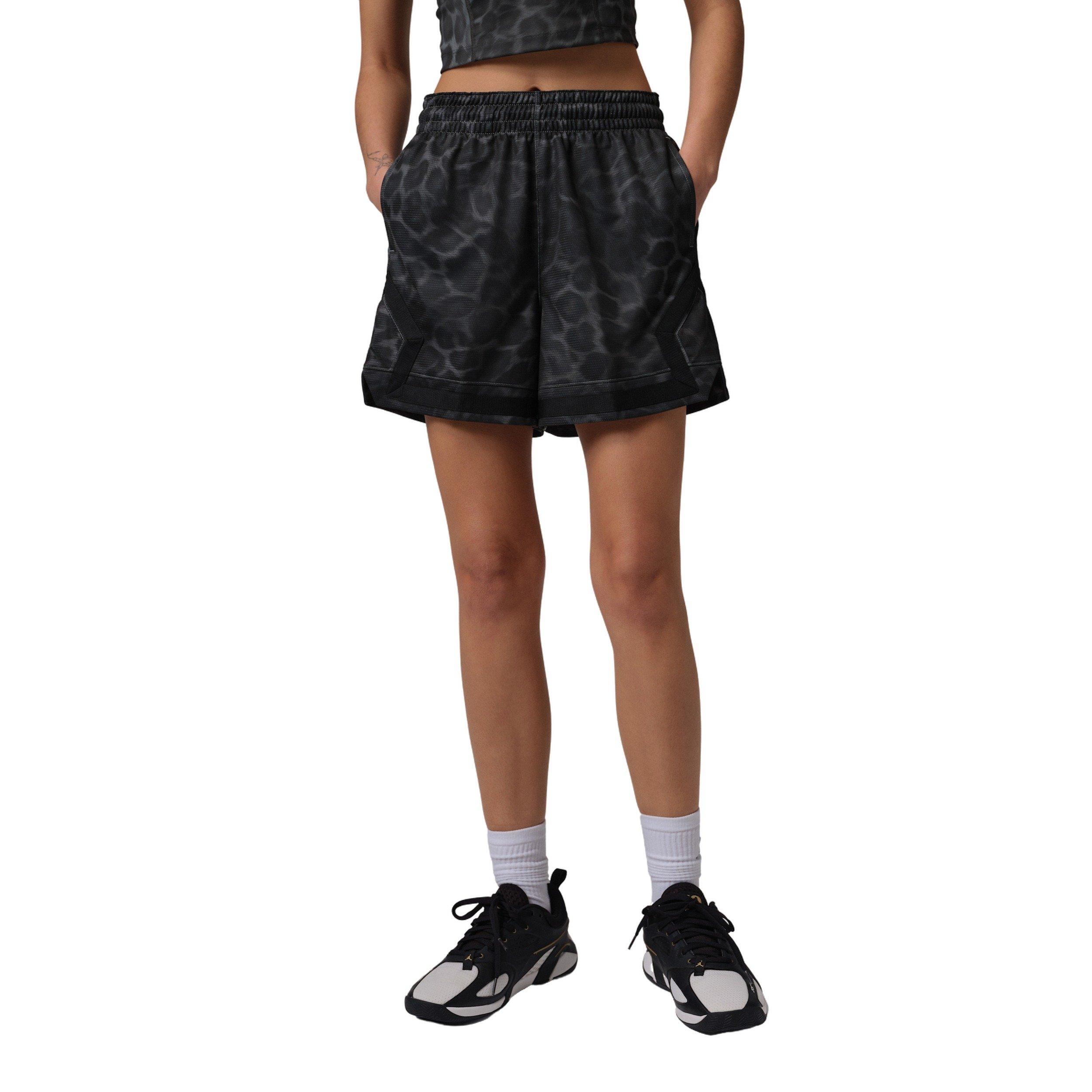 Jordan Women's Sport Diamond 4" AOP Shorts - Black - BLACK Thumbnail View 5