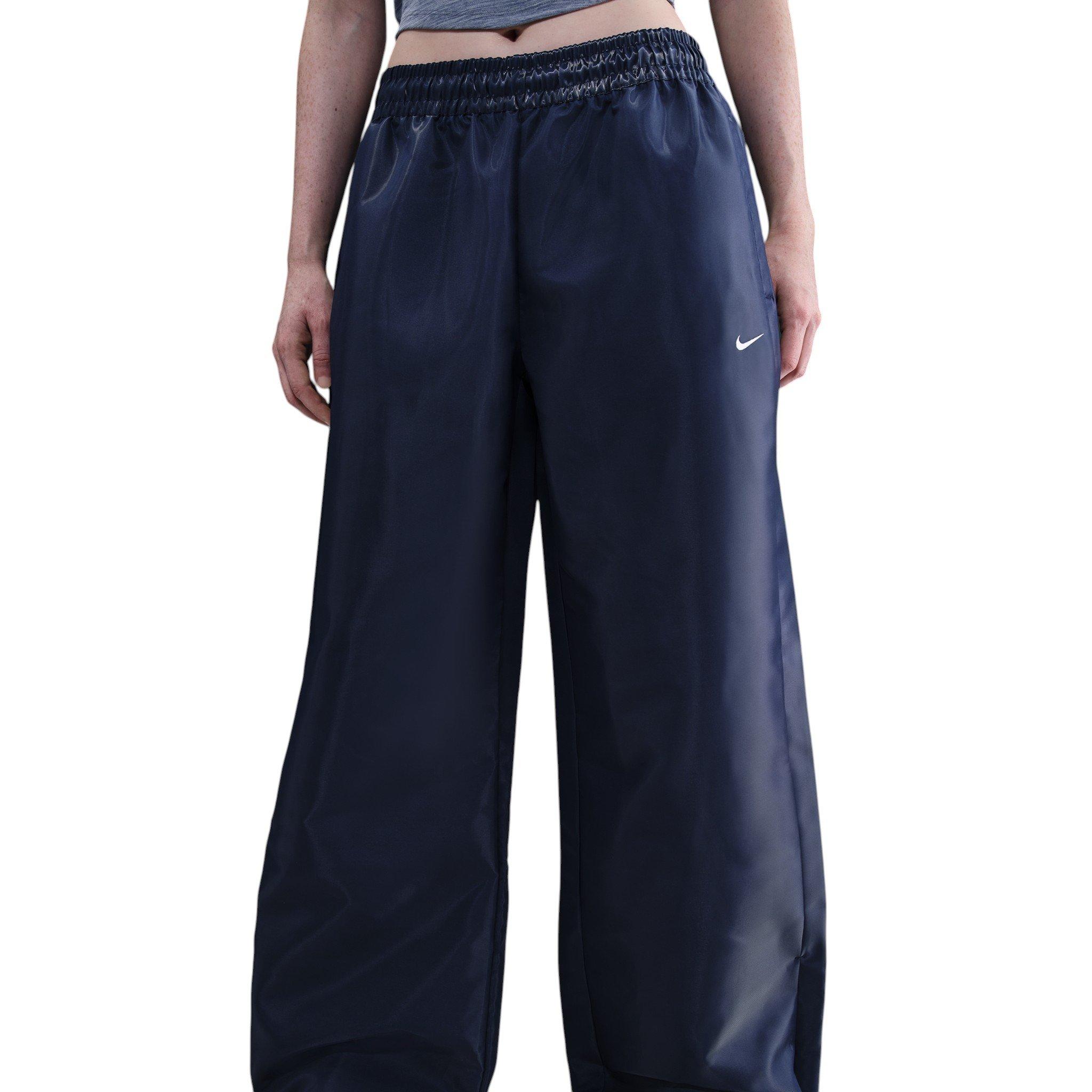 Nike Women's Sportswear Windrunner Shine Pants - Navy - NAVY
