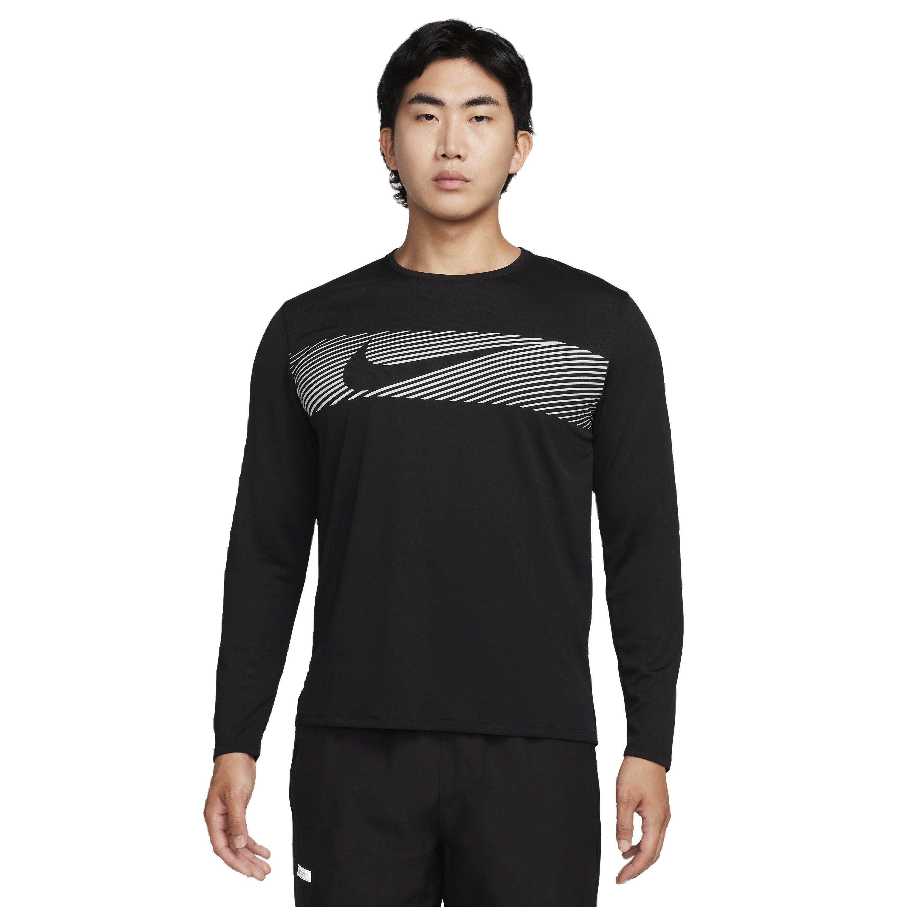 Nike Men's Miler Flash Dri-FIT UV Long Sleeve Running Top