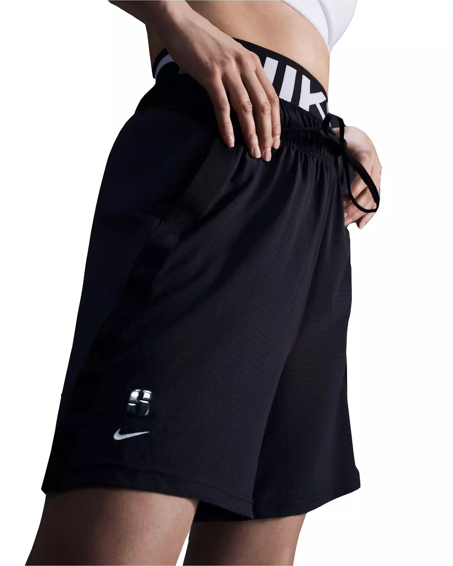 Nike Women's Sabrina Basketball Shorts - BLACK