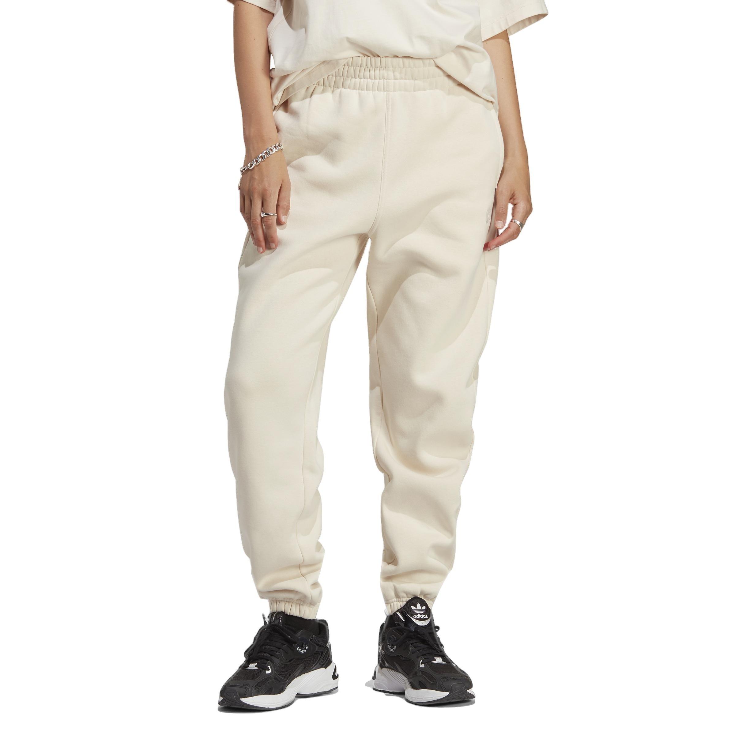 adidas Originals Essentials Fleece Women's White Joggers​