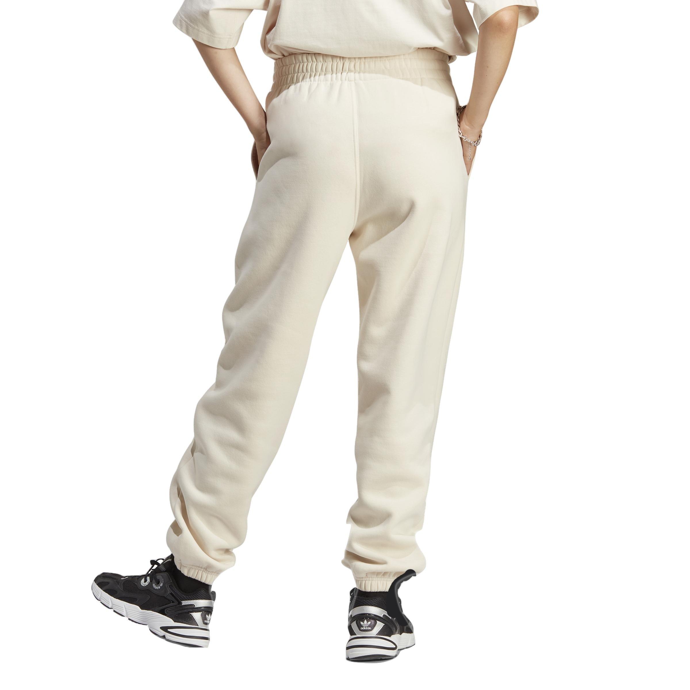 adidas Originals Essentials Fleece Women's White Joggers​