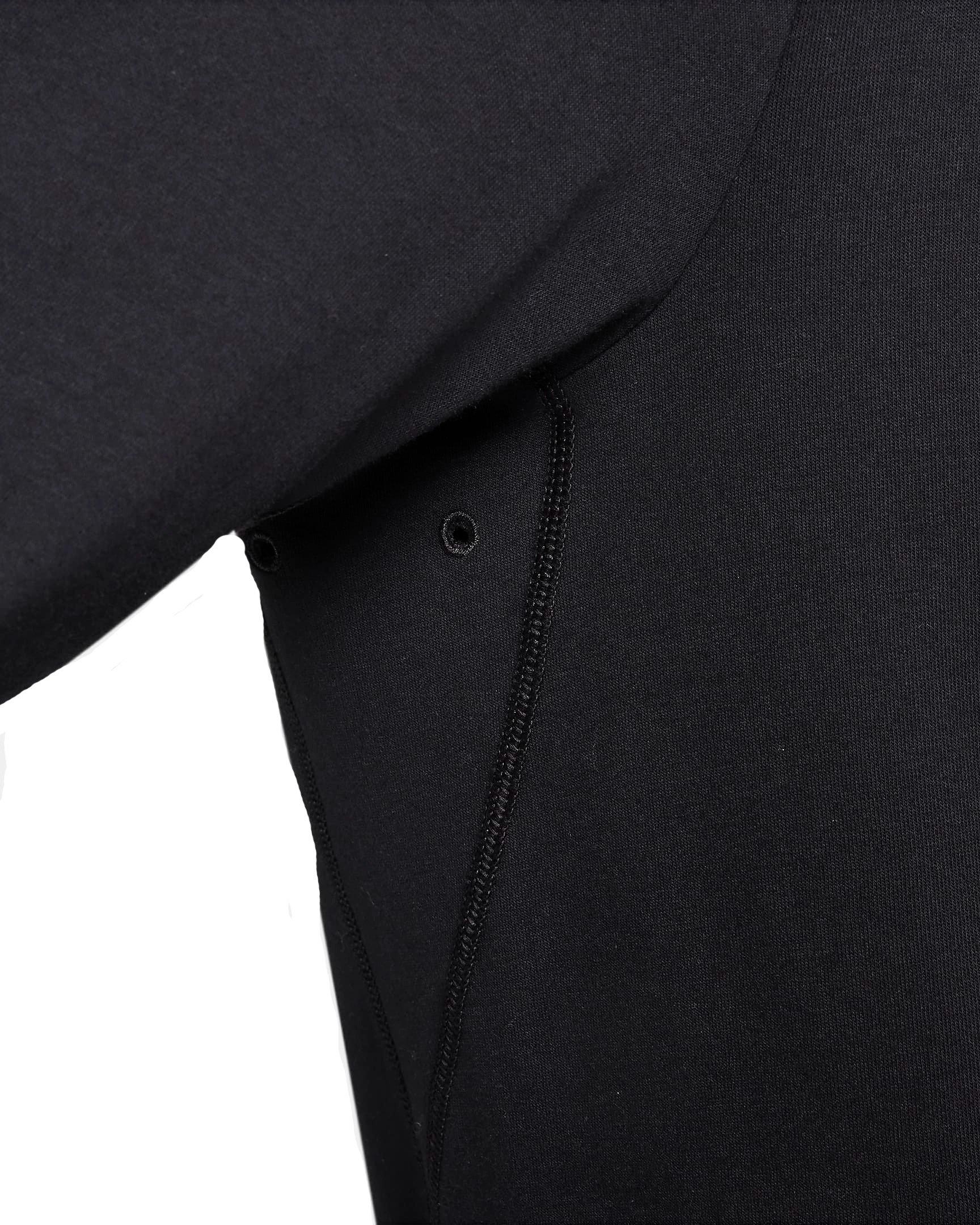 Nike Men's Primary Dri-FIT Long Sleeve Versatile Top - BLACK Thumbnail View 6