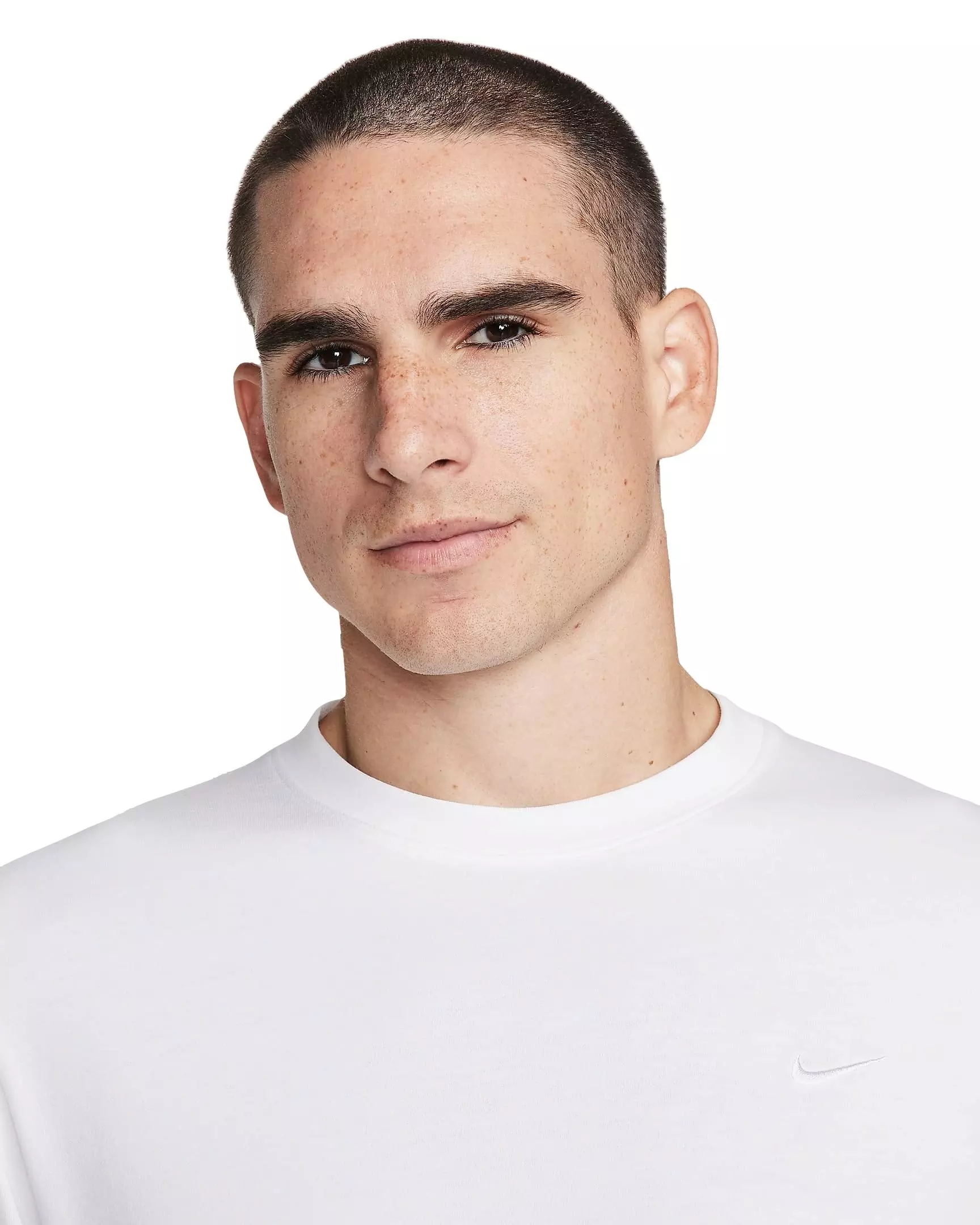 Nike Men's Primary Dri-FIT Long Sleeve Versatile Top - WHITE