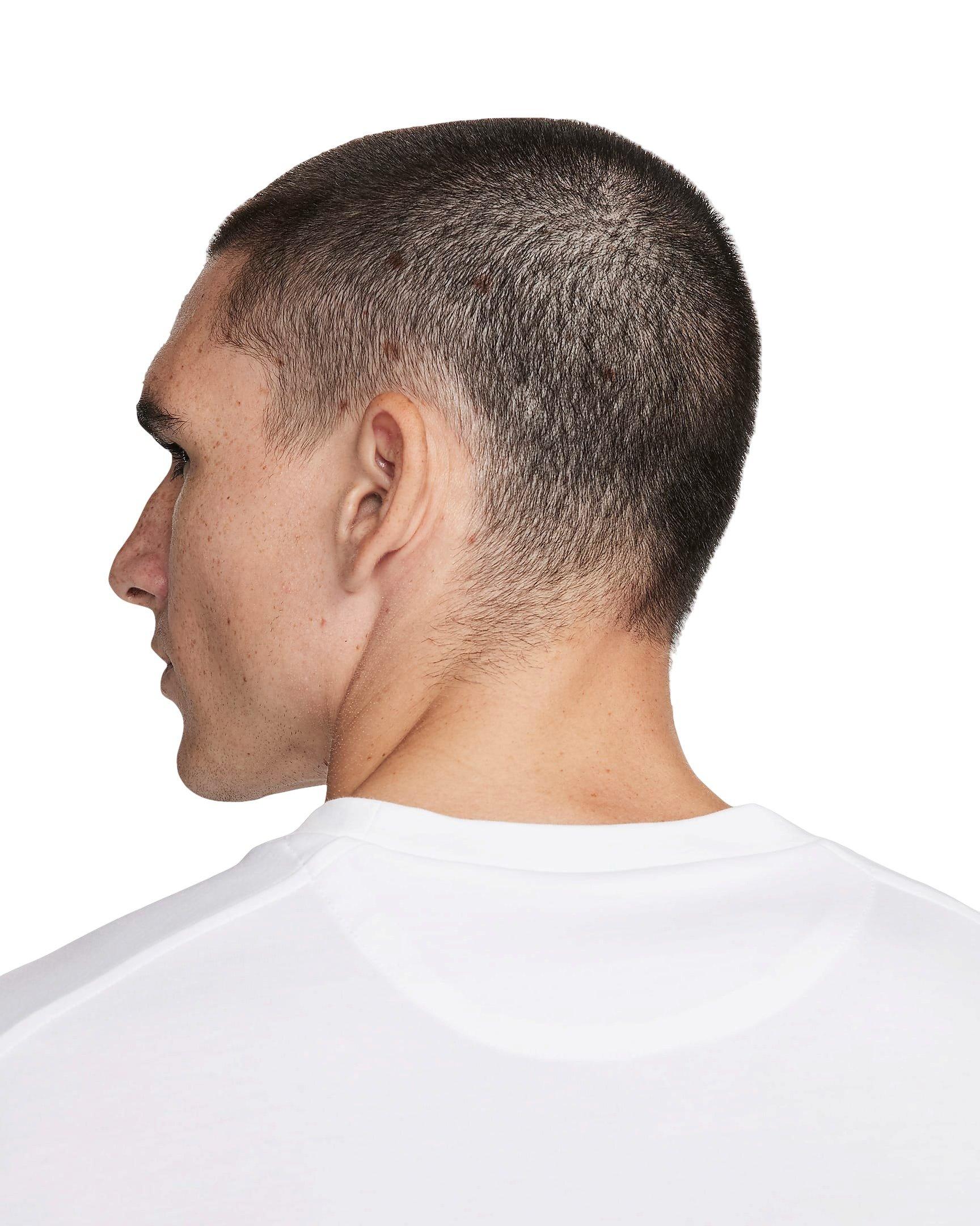 Nike Men's Primary Dri-FIT Long Sleeve Versatile Top - WHITE Thumbnail View 5