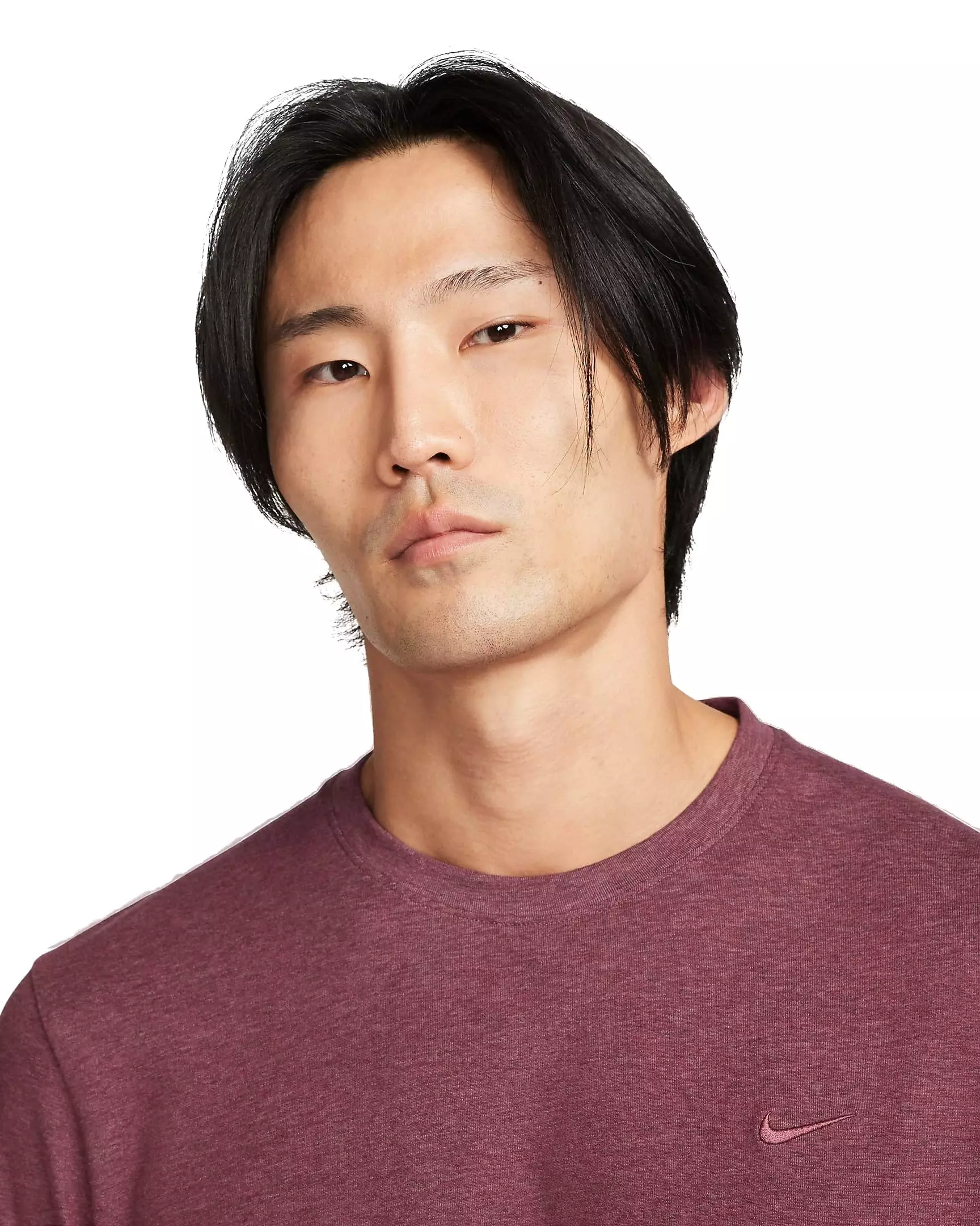 Nike Men's Primary Dri-FIT Long Sleeve Versatile Top - MAROON