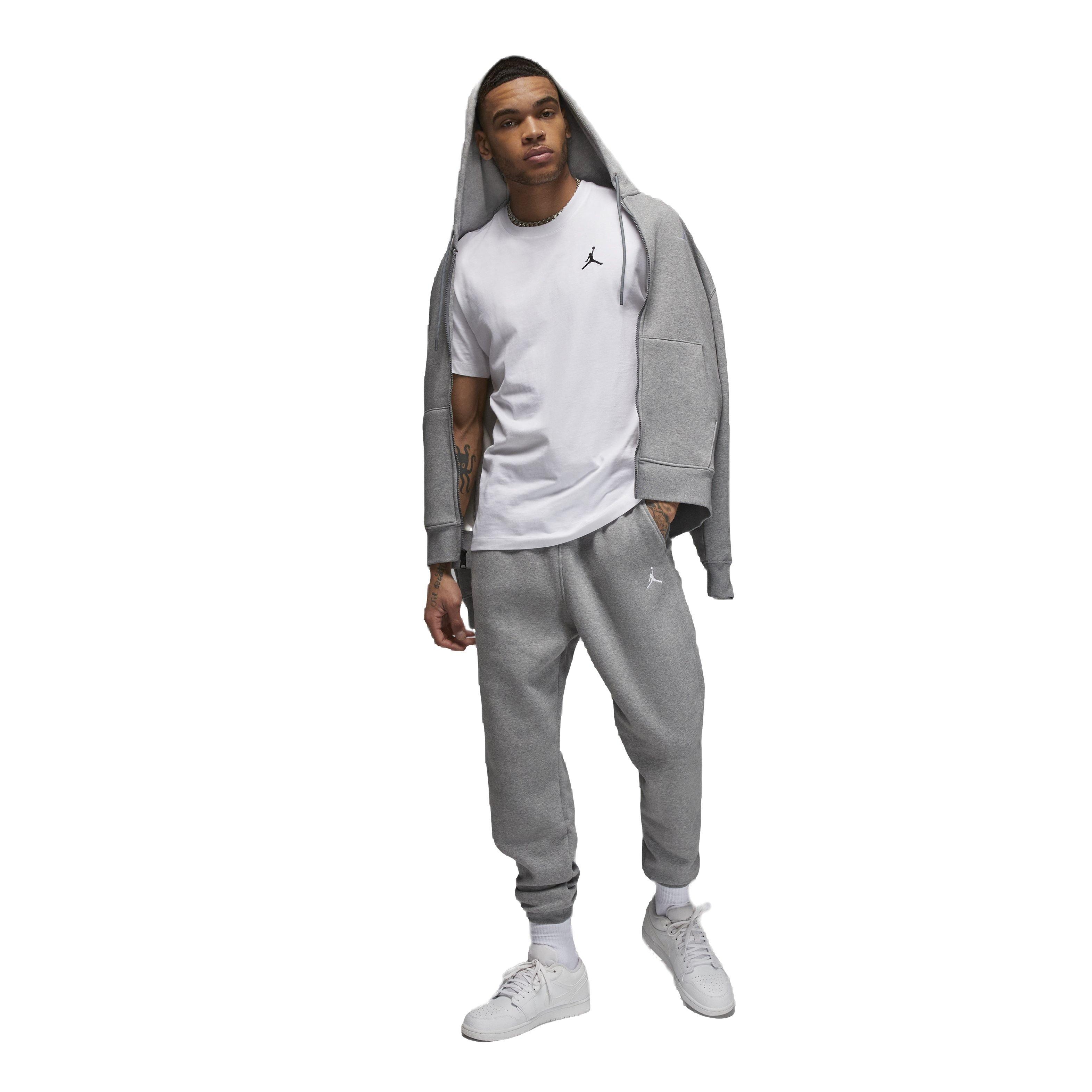 Jordan Men's Essentials Fleece Pants - GREY Thumbnail View 6
