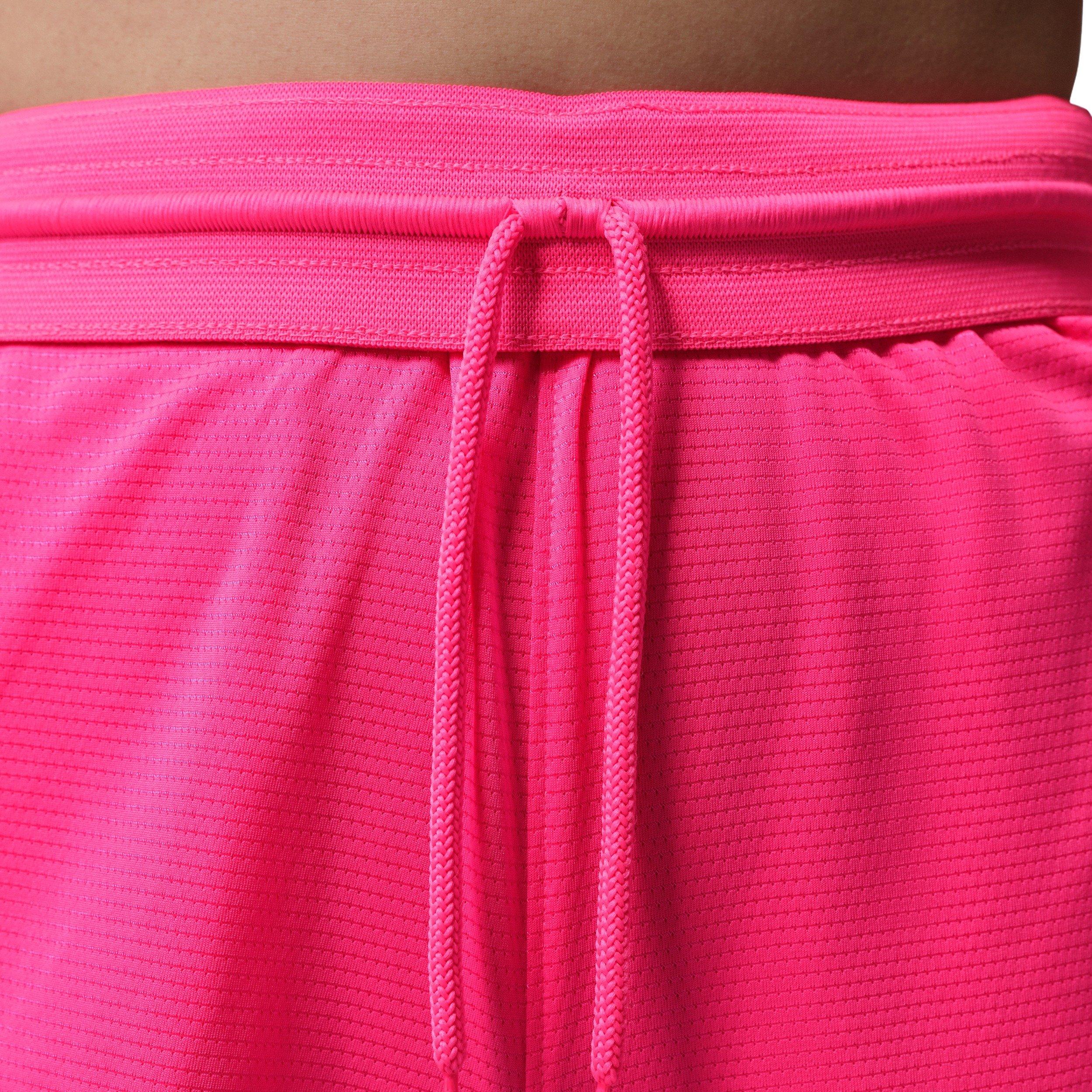 Jordan Women's Sport Diamond 4" Shorts - Pink/Black - PINK/BLACK Thumbnail View 3