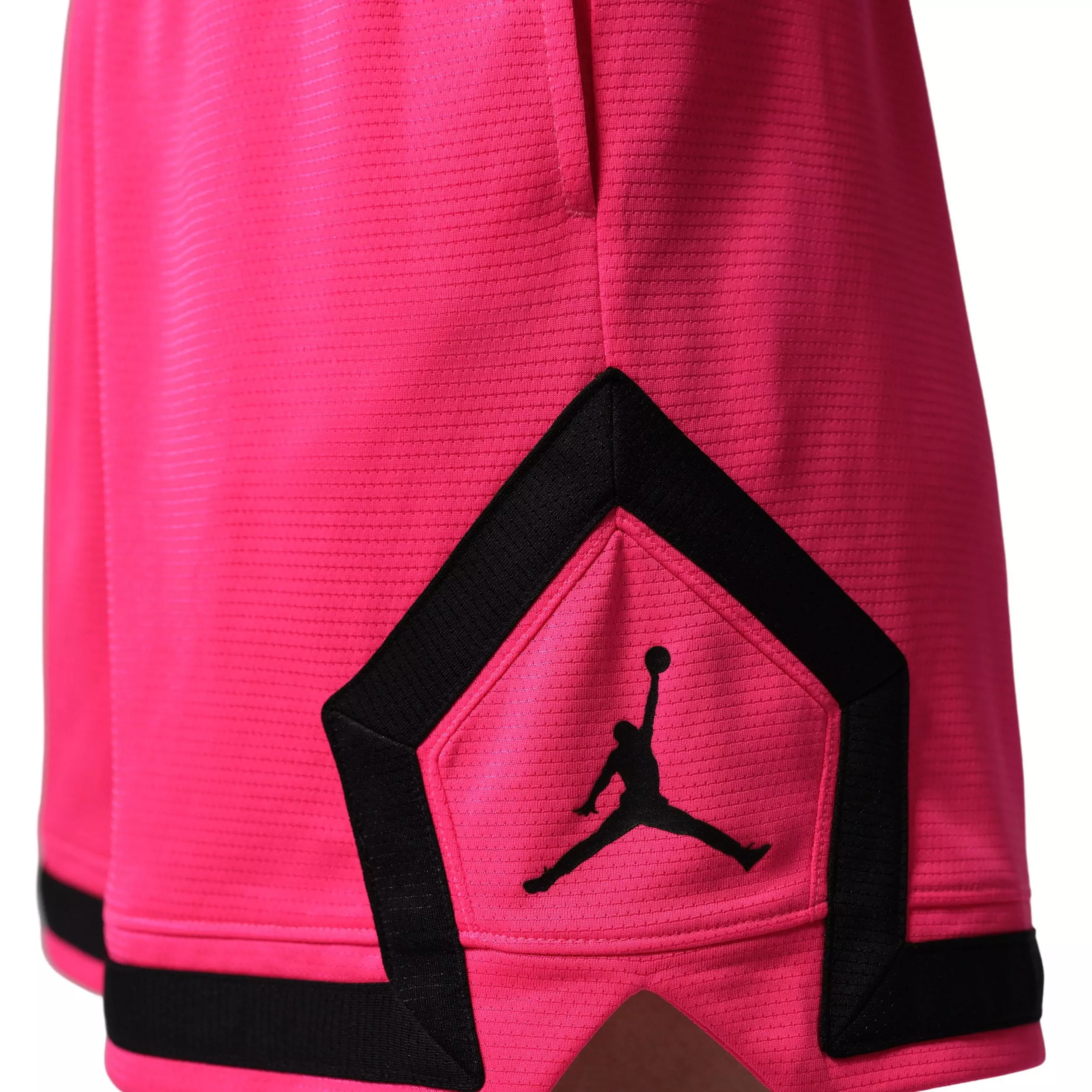 Jordan Women's Sport Diamond 4" Shorts -Pink/Black - PINK/BLACK