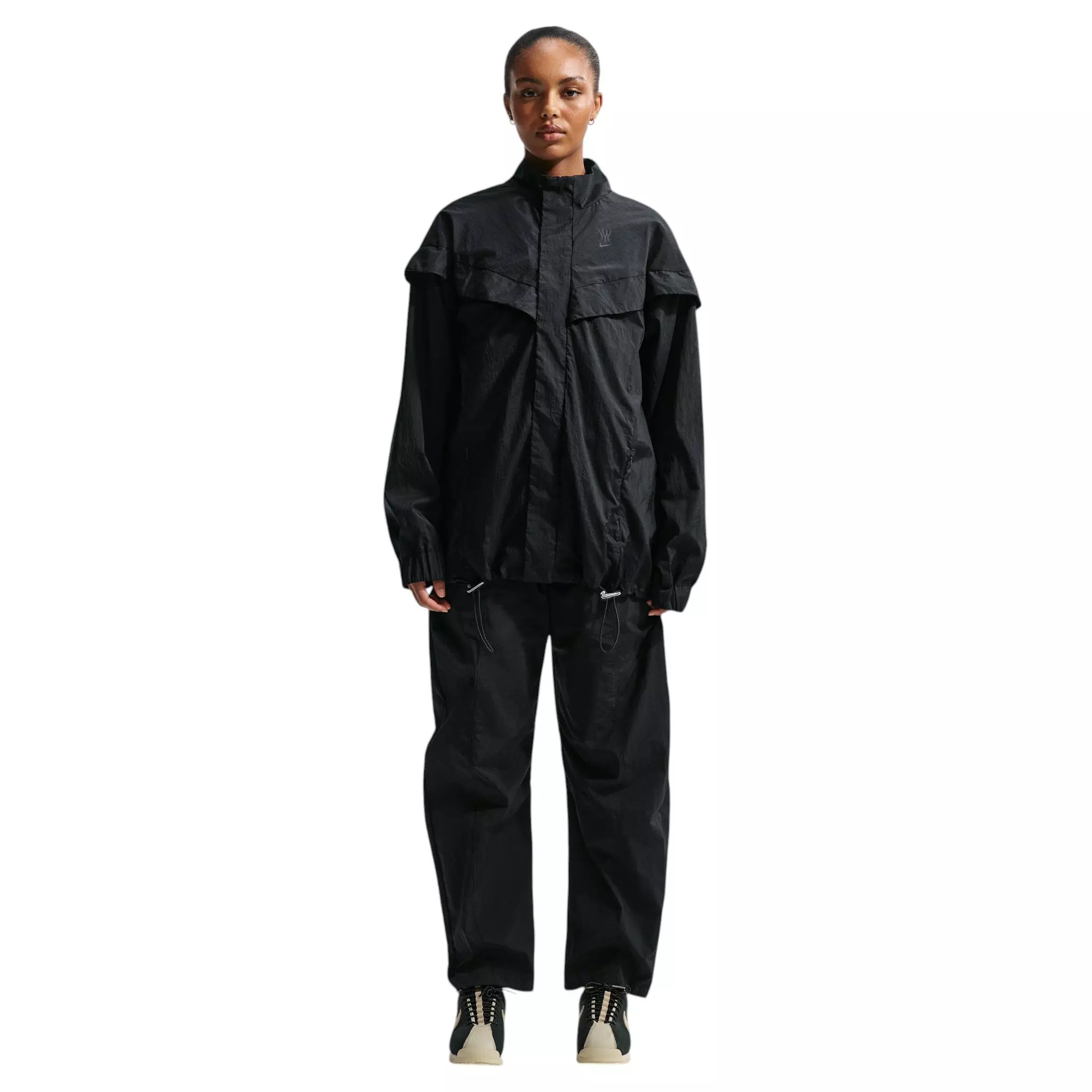 Nike Women's Serena Williams Design Crew Loose Jacket - Black - BLACK