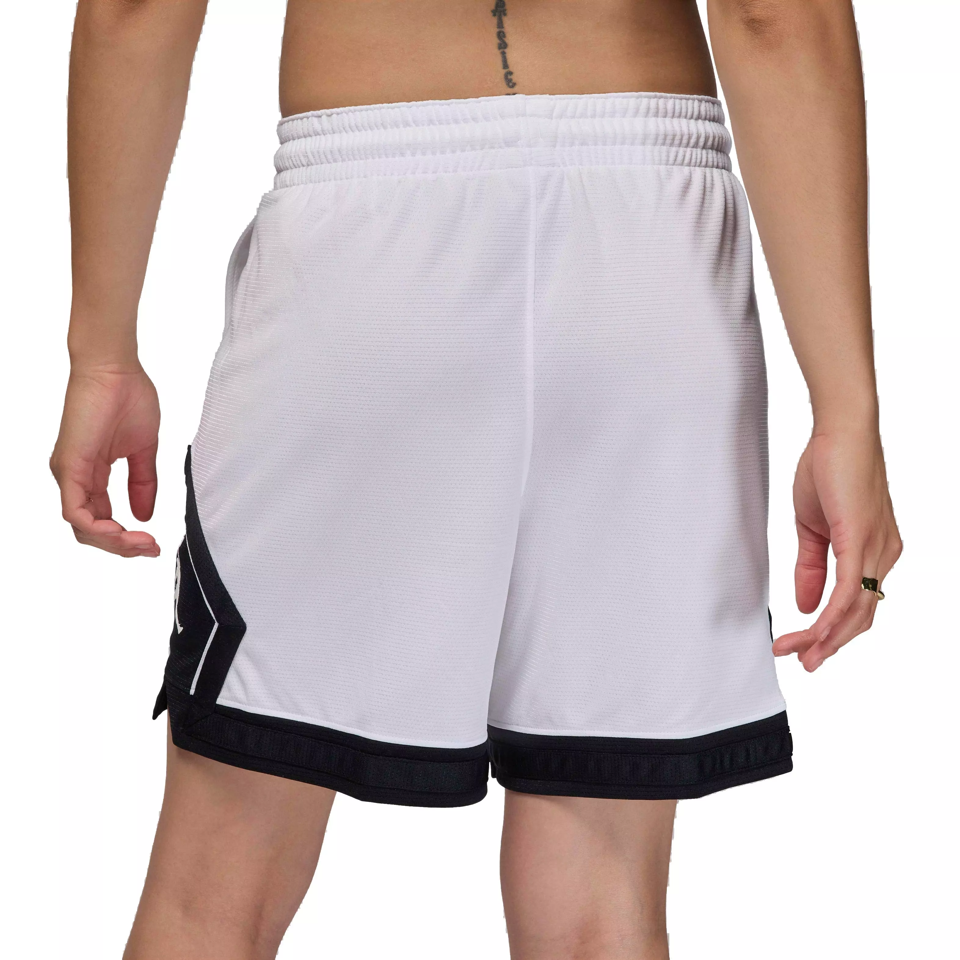 Jordan Women's Sport 4" Diamond Shorts - WHITE