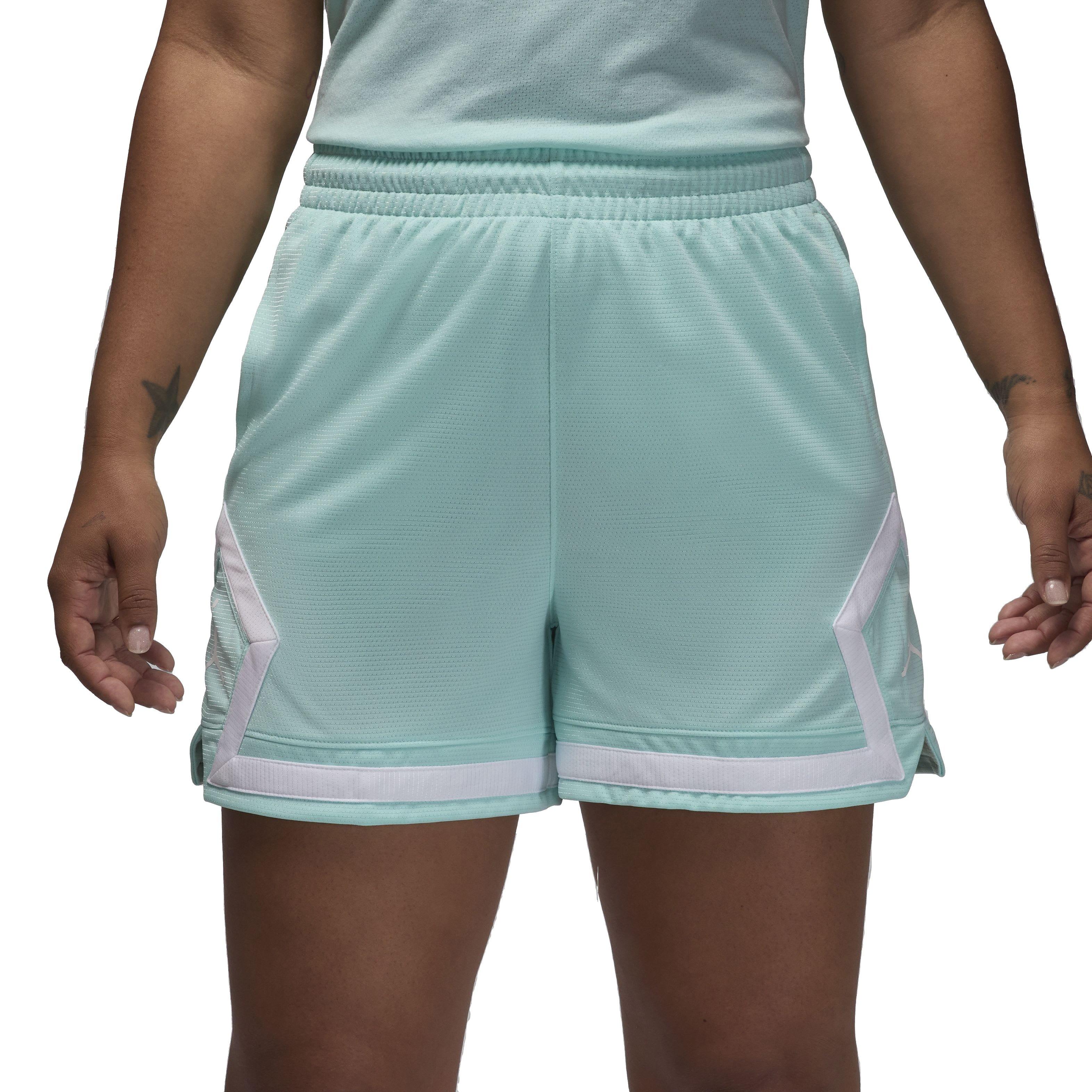 Jordan Women's Sport 4" Diamond Shorts - GREEN Thumbnail View 1