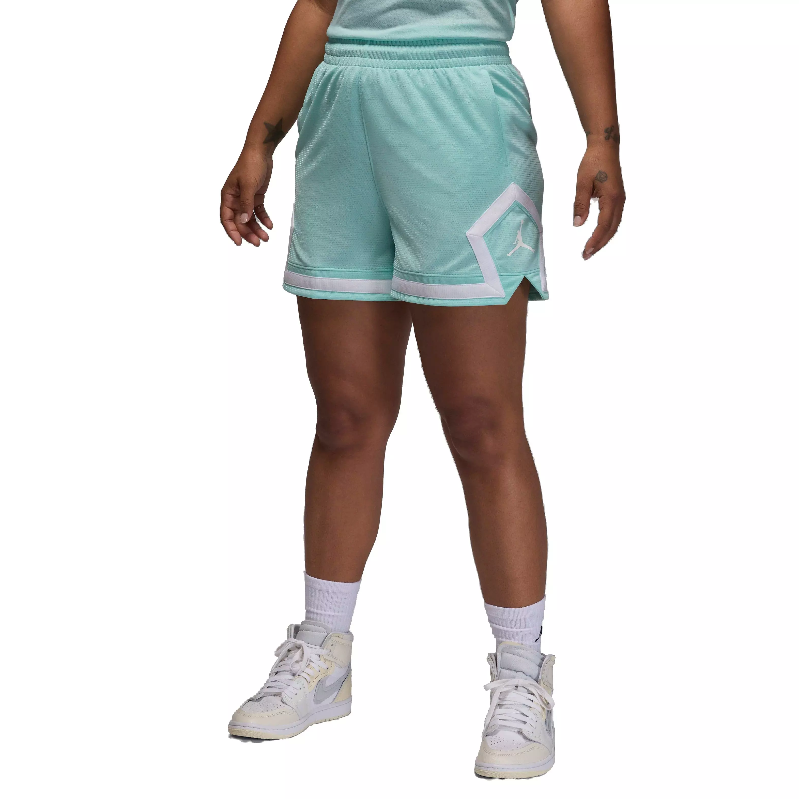 Jordan Women's Sport 4" Diamond Shorts - GREEN