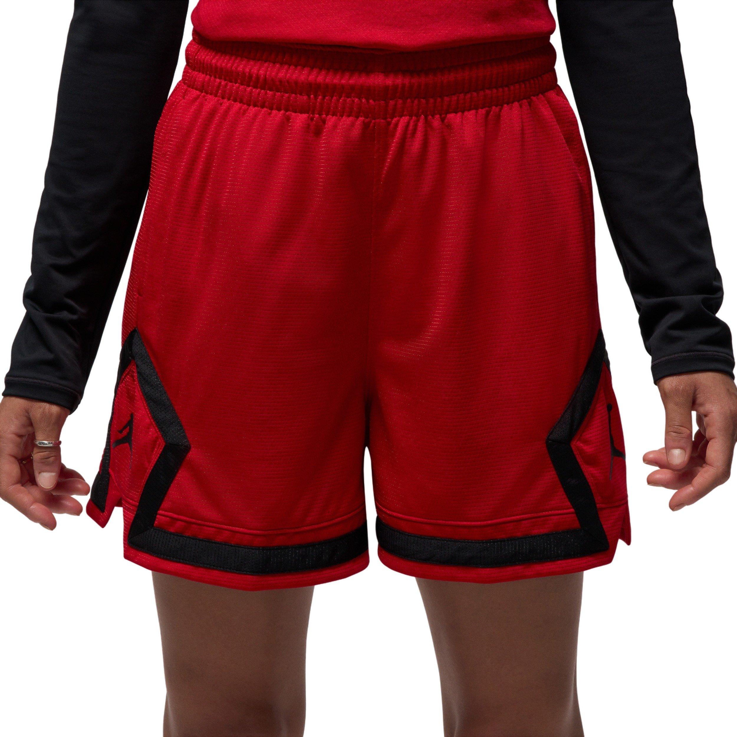 Jordan Women's Sport Diamond 4" Shorts - Red/Black - RED/BLACK Thumbnail View 1