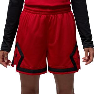 Jordan Women's Sport Diamond 4" Shorts -Red/Black