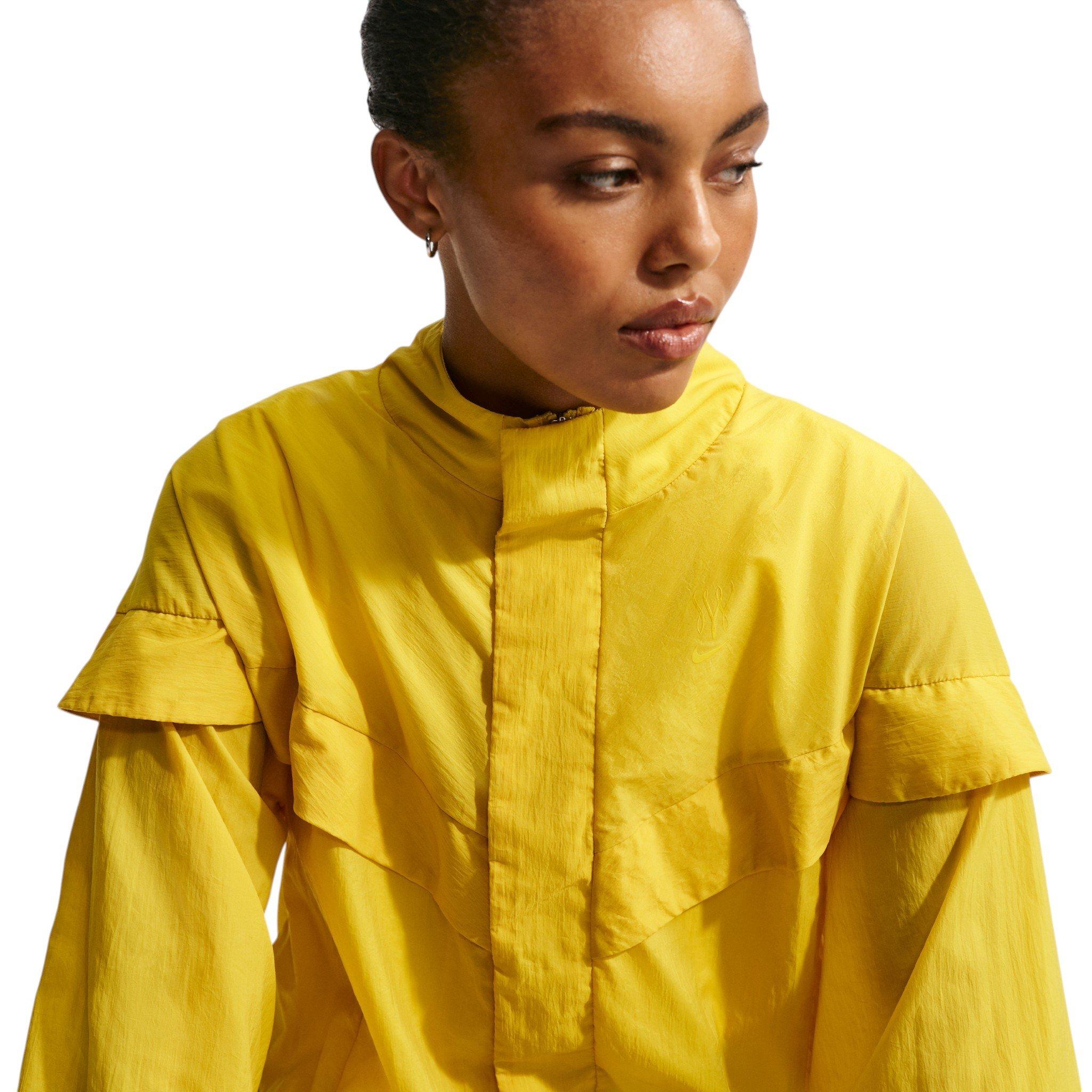 Nike Women's Serena Williams Design Crew Loose Jacket - Yellow - YELLOW