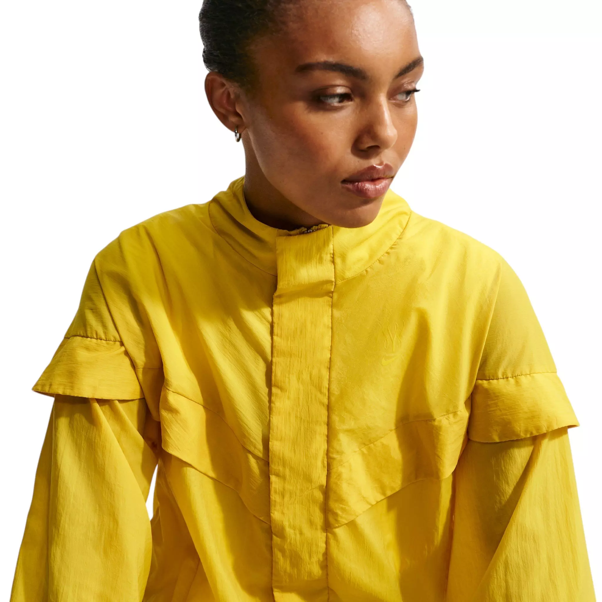 Nike Women's Serena Williams Design Crew Loose Jacket - Yellow - YELLOW
