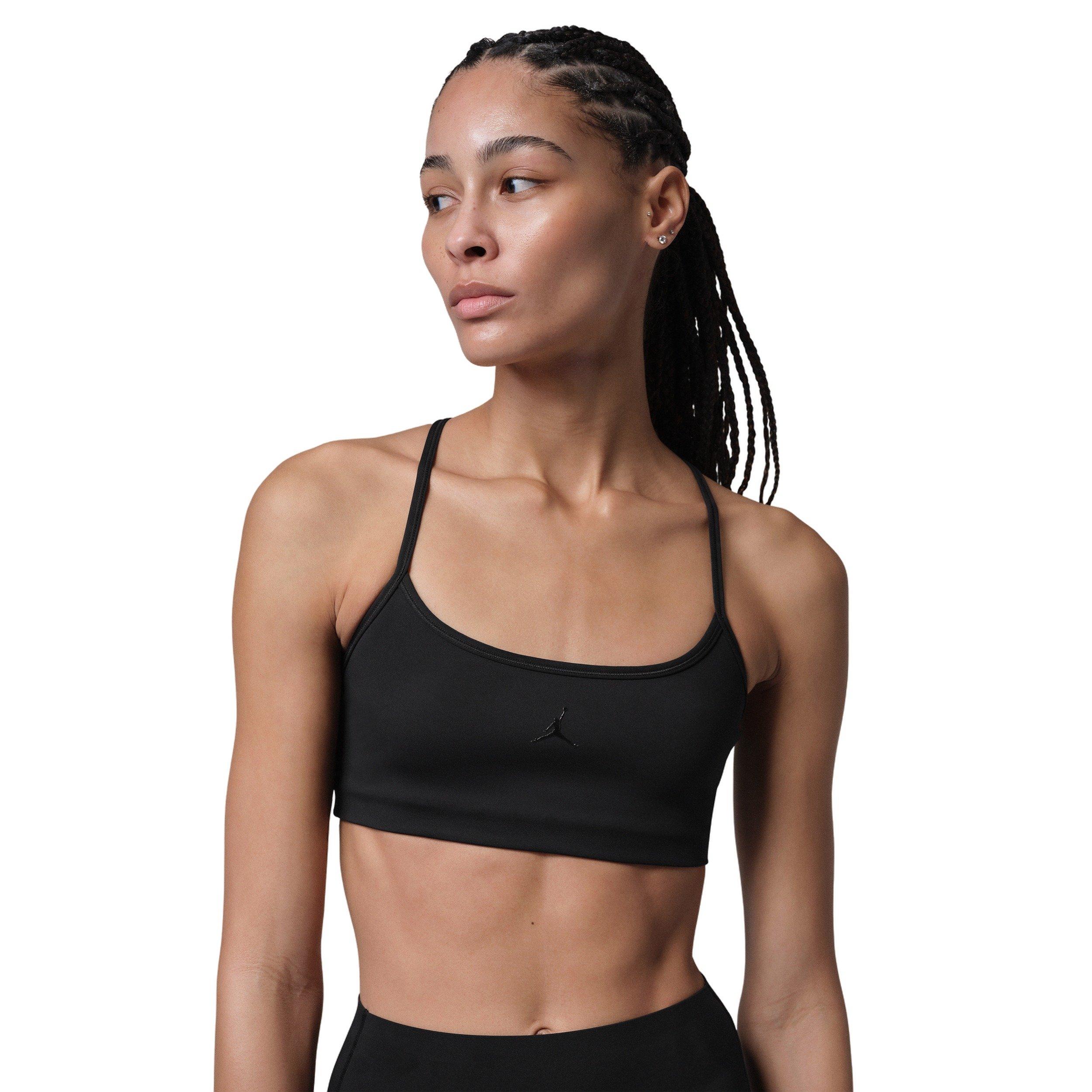Jordan Women's Sport Flightweight Light-Support Sports Bra - Black - BLACK Thumbnail View 1
