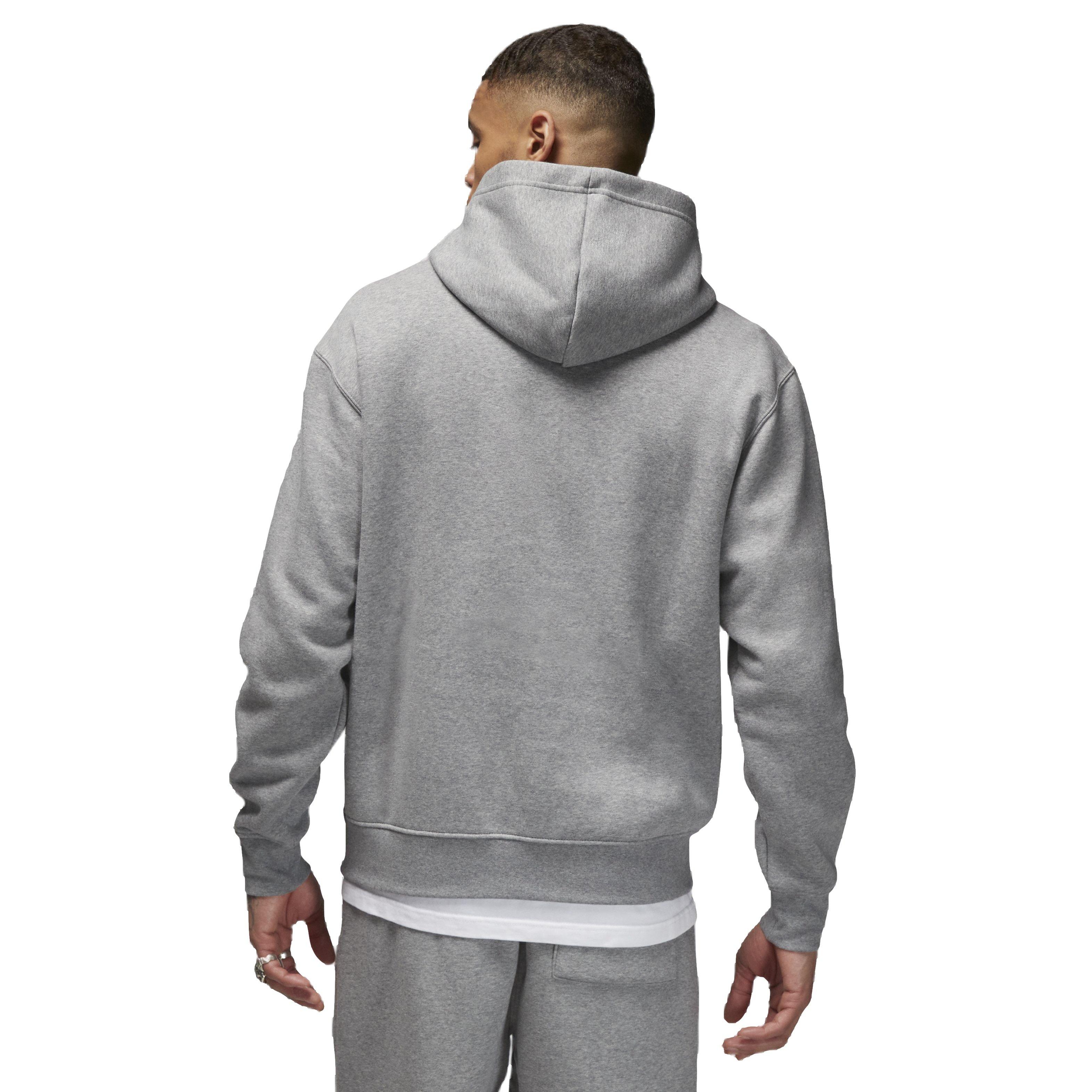 Jordan Men's Essentials Fleece Pullover - GREY Thumbnail View 2