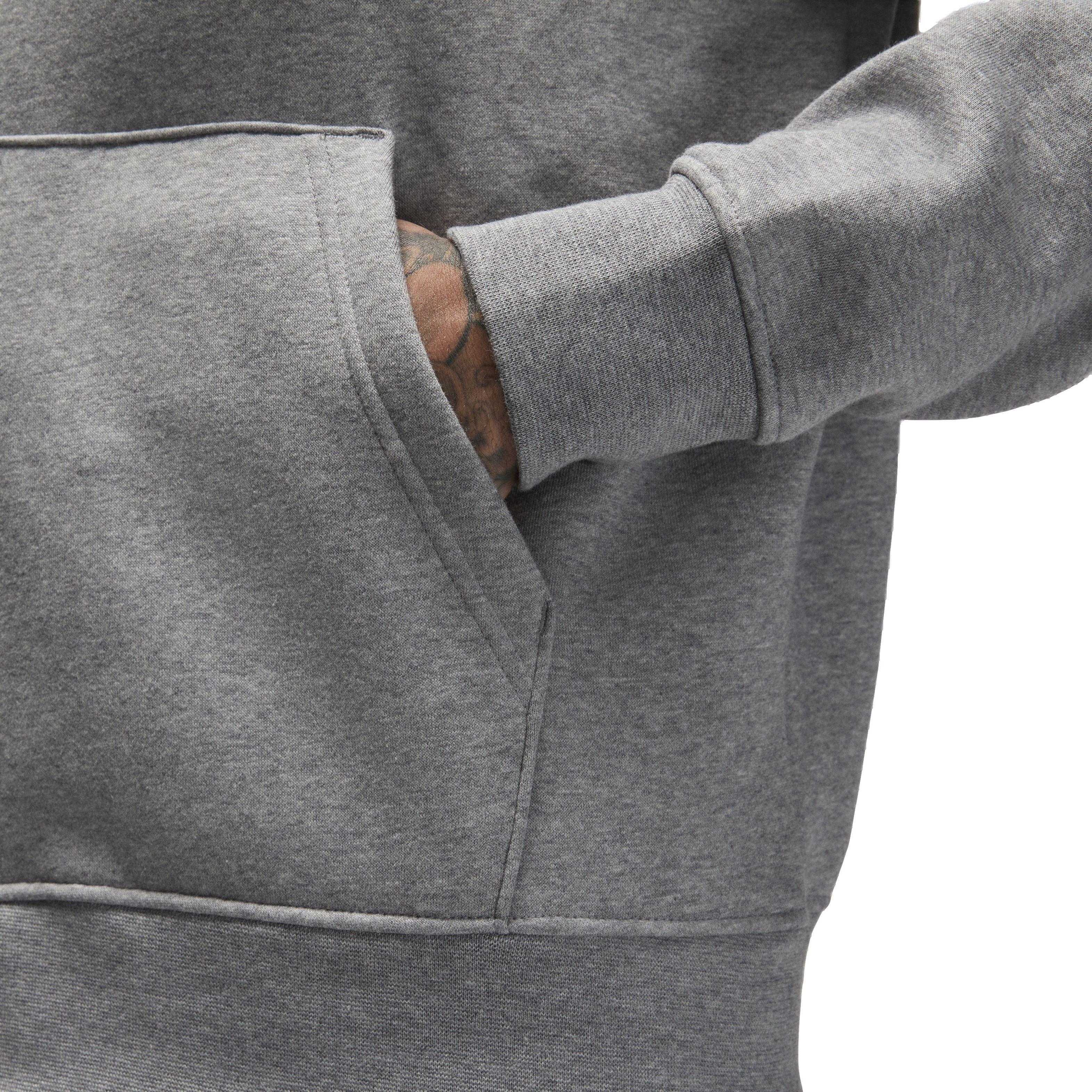 Jordan Men's Essentials Fleece Pullover - GREY Thumbnail View 5