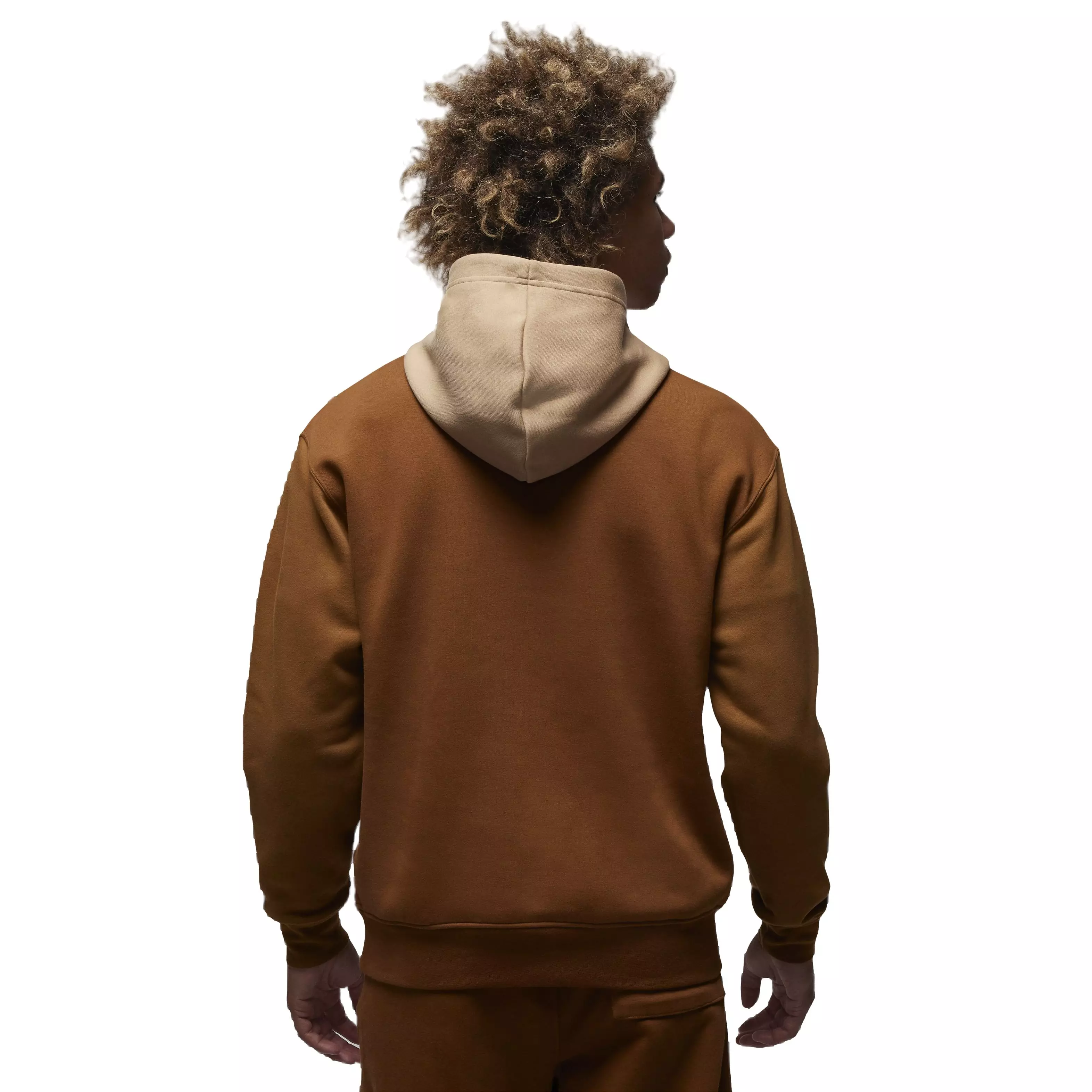 Jordan Men's Essentials Fleece Pullover - BROWN